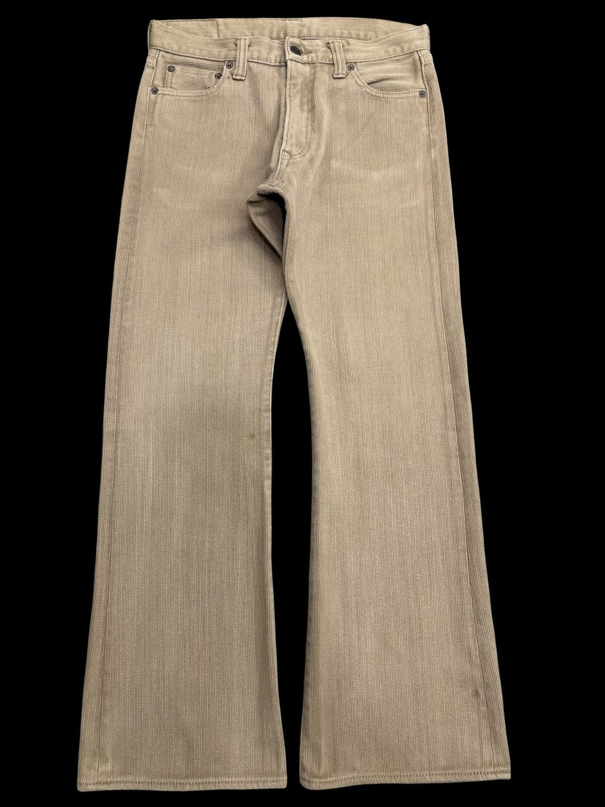 The Flat Head 💥Flare💥Vintage The Flat Head Flare Biker Denim F601 Size US 30 / EU 46 - 1 Thumbnail