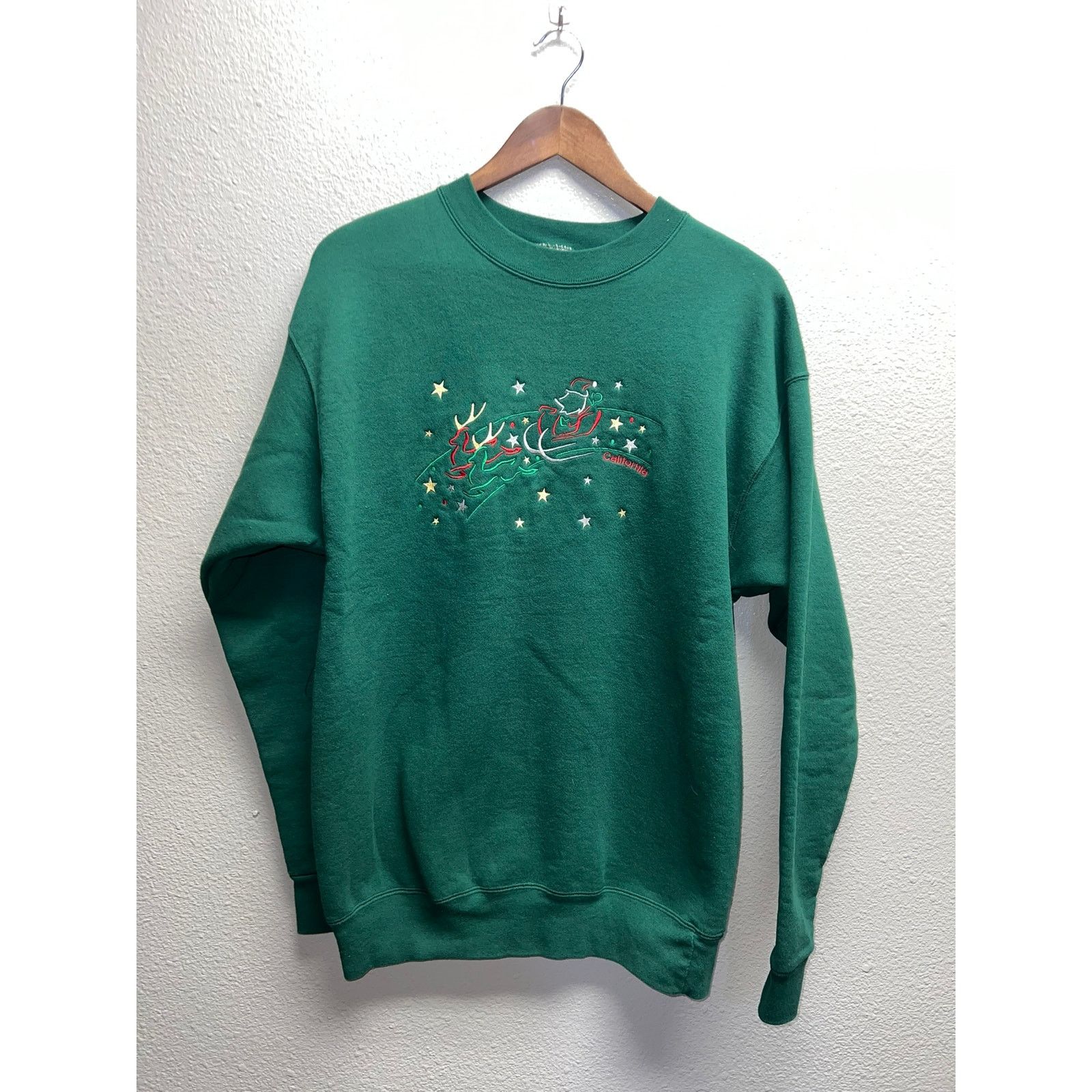 Vintage Vintage California Christmas Sweatshirt Crewneck Santa 90s L Size US L / EU 52-54 / 3 - 1 Thumbnail