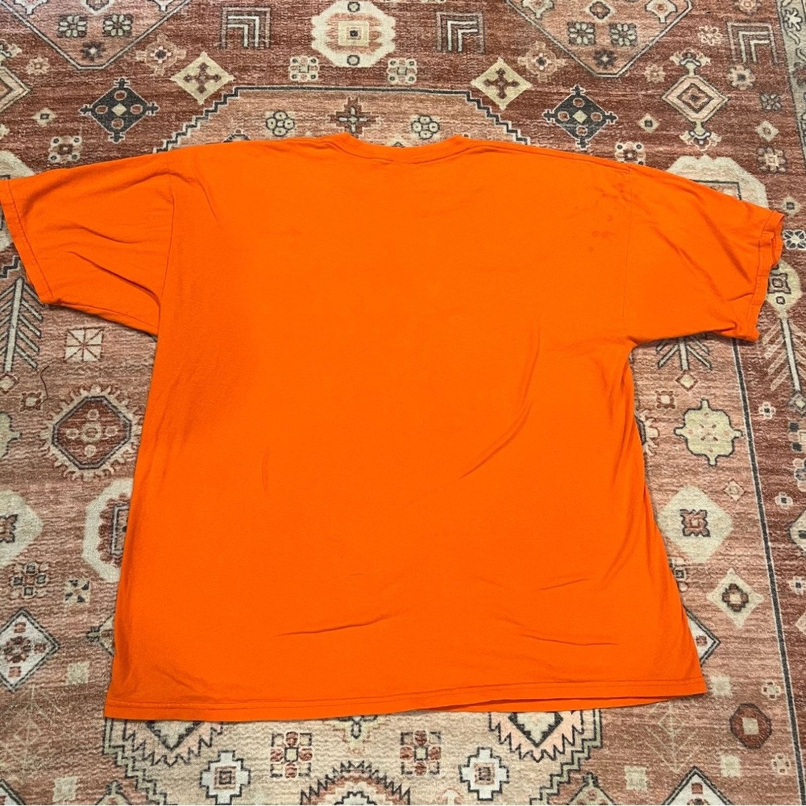 Vintage Daytona Beach Bike Week 2010 Orange Tee Shirt Size US XXL / EU 58 / 5 - 2 Thumbnail