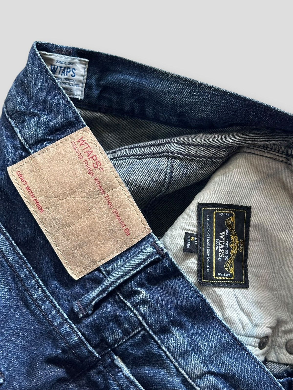 Wtaps Wtaps FW13 LIFIST Denim Size US 31 - 8 Thumbnail