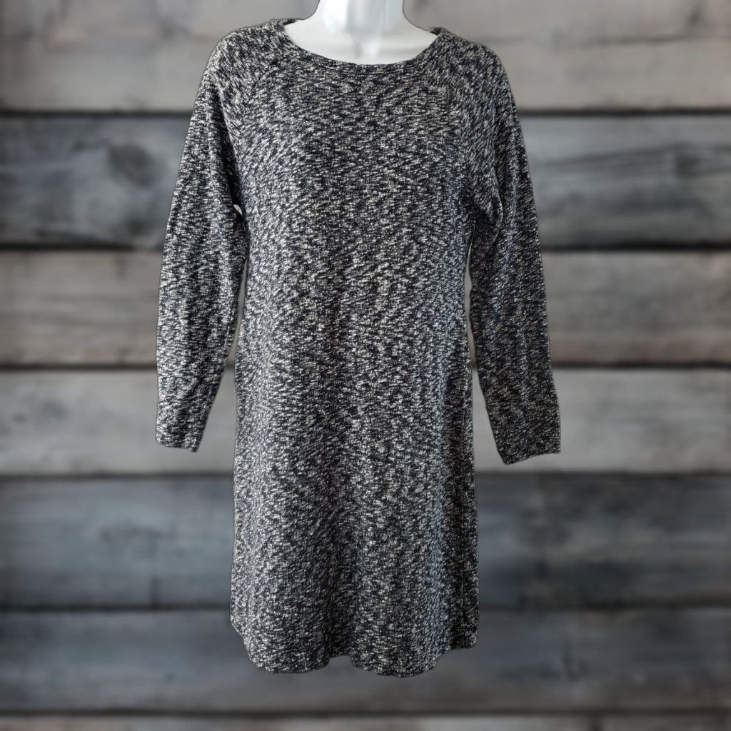 Lou & Grey Lou & Grey Womens Tunic Sweater Sz S Blue White Long Sleeve Cotton Shirt Size S / US 4 / IT 40 - 1 Thumbnail