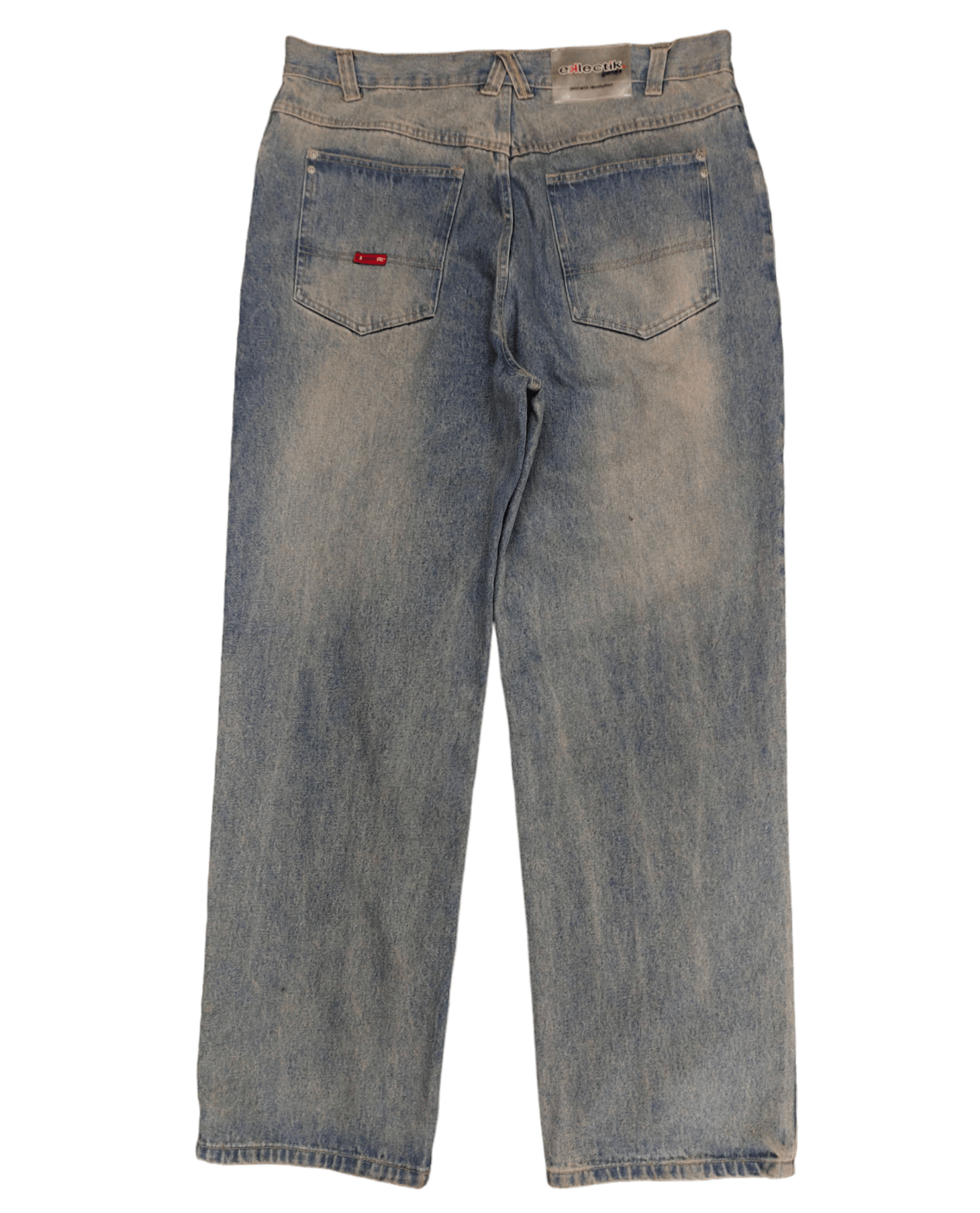 Ecko Unltd. Baggy Jeans Eklectik Genes Sand Wash Wide Leg Jeans Y2k Jnco Size US 38 / EU 54 - 1 Thumbnail