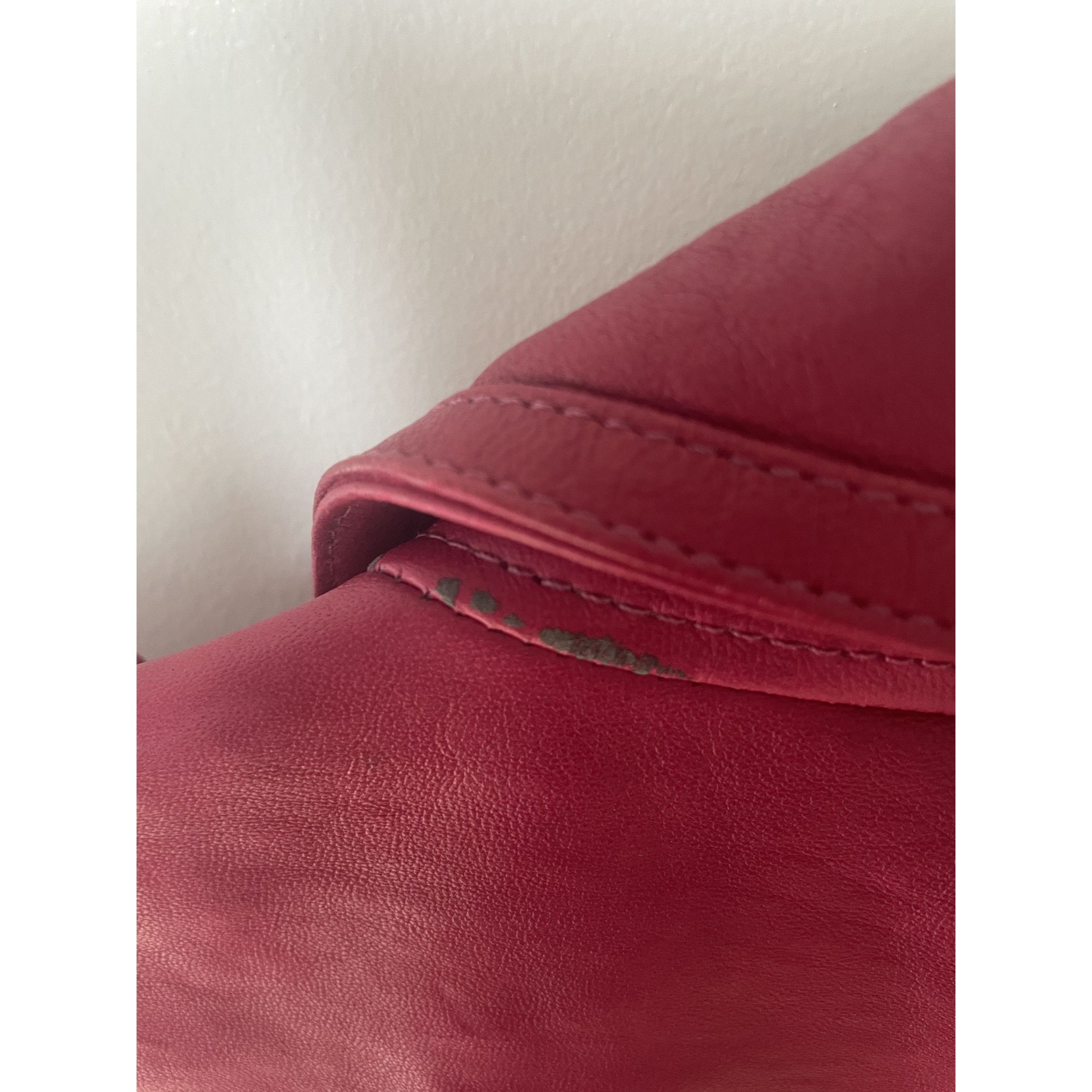 Burberry Burberry London Womens Cropped Pink Leather Double-Breasted Size M / US 6-8 / IT 42-44 - 8 Thumbnail