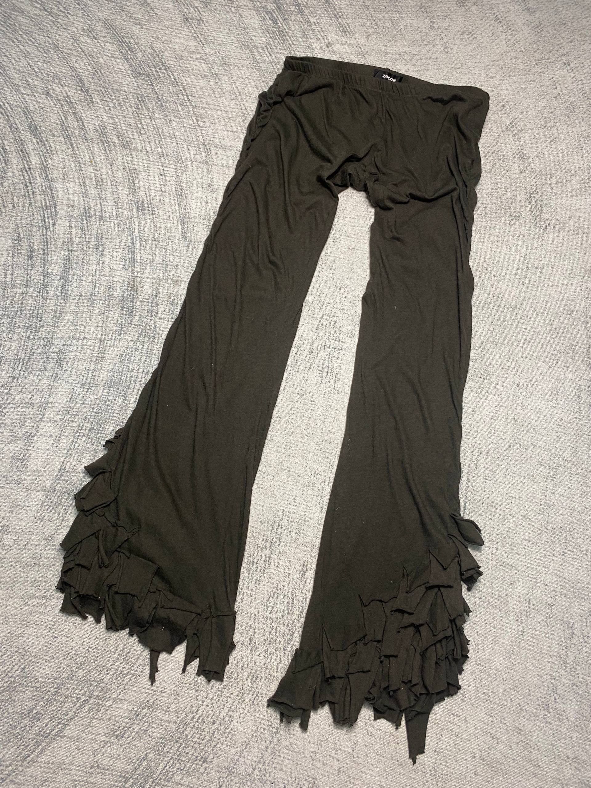 Issey Miyake Archives Zucca "Sample" Rare Design Legging Size 26" / US 2 / IT 38 - 2 Thumbnail
