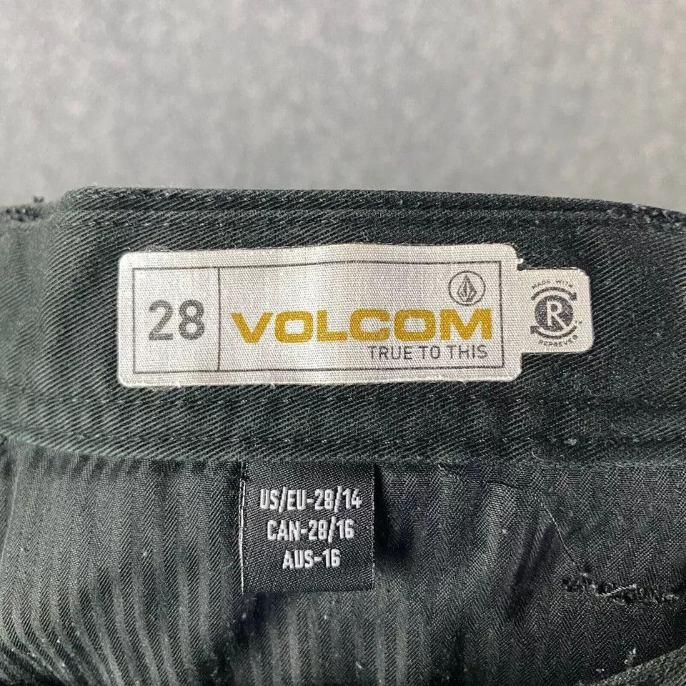 Volcom Volcom Shorts Men's 28 Black Casual Polyester Blend Size US 28 / EU 44 - 5 Thumbnail