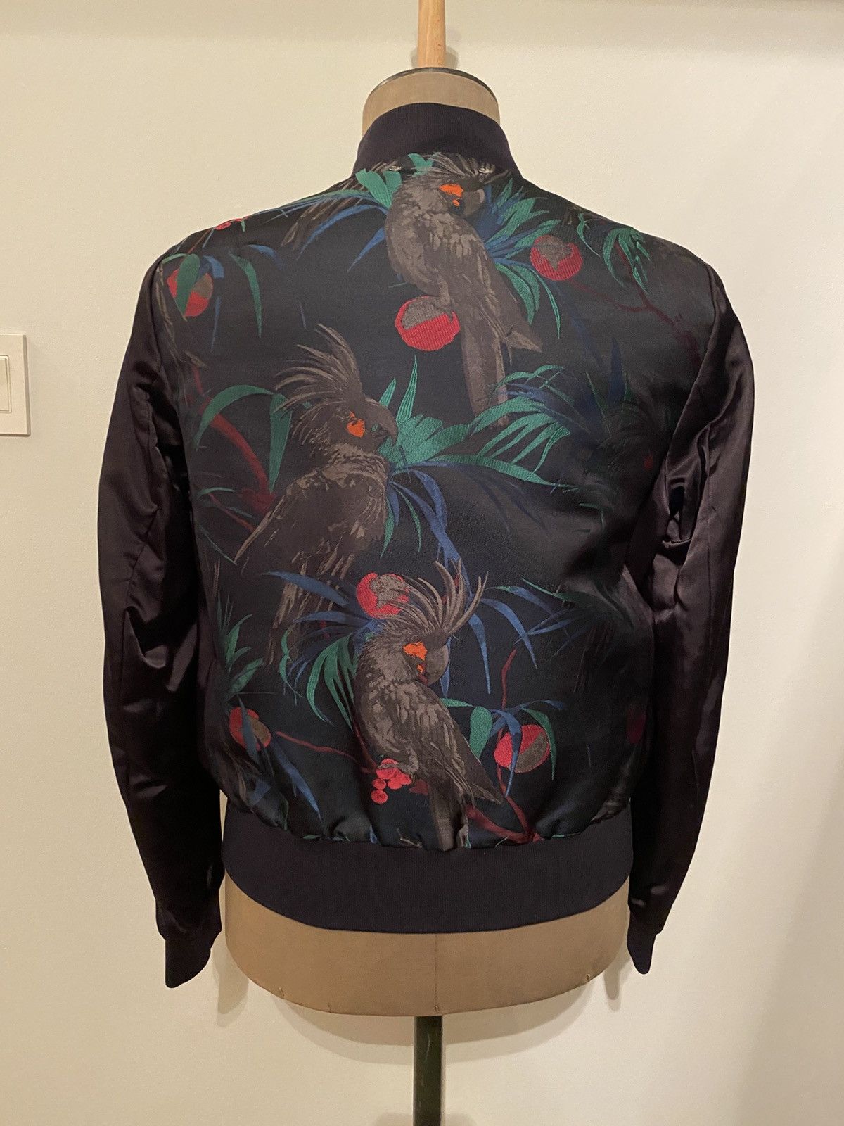 Paul Smith Paul Smith Cockatoo Print Bomber Jacket (Size M) Size US M / EU 48-50 / 2 - 2 Thumbnail
