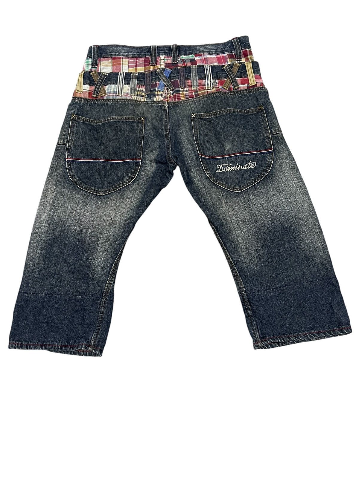 Japanese Brand Dominated Double Waist Jeans Size US 34 / EU 50 - 2 Thumbnail