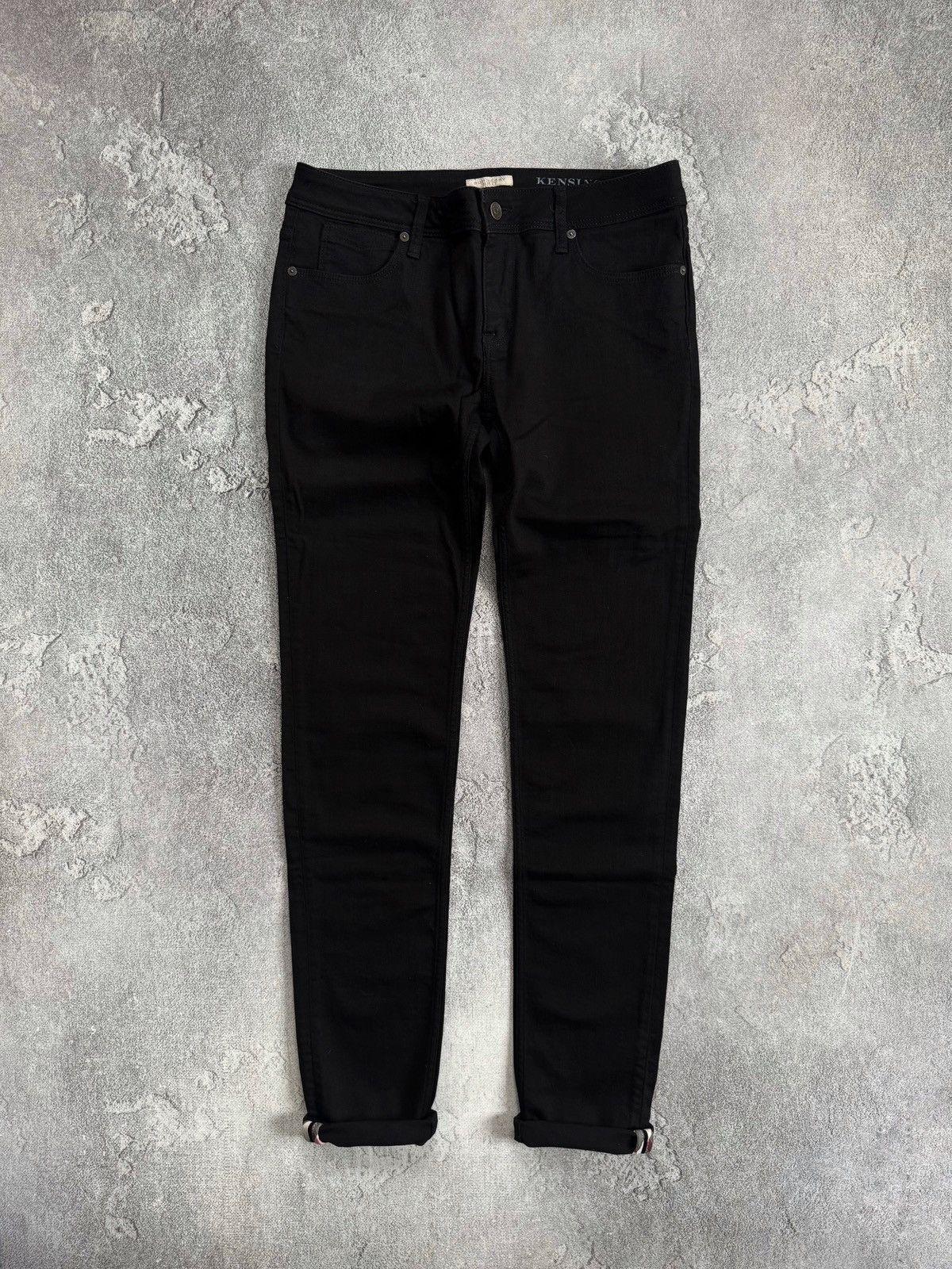 Burberry Burberry Brit Kensington Slim Fit Jeans W32 L34 Check Skinny Size US 32 / EU 48 - 1 Thumbnail