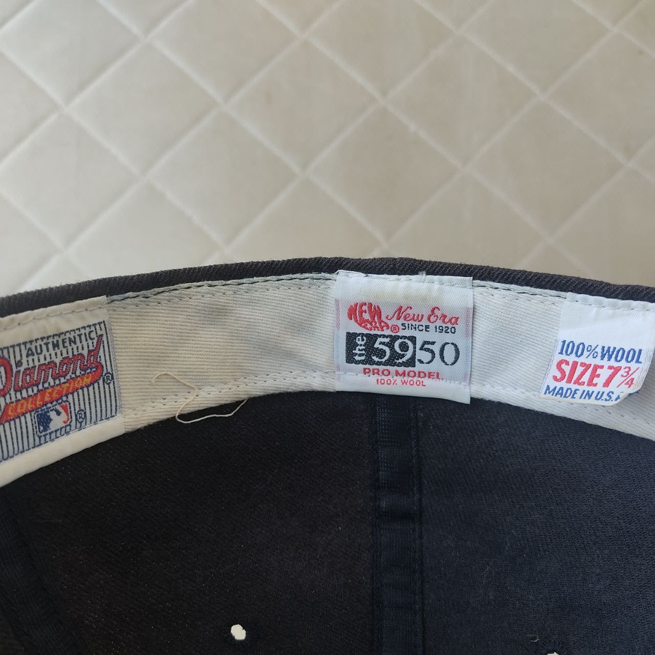 New Era × Vintage Vintage 90s New Era Pro Model MLB San Fransisco Giants Size ONE SIZE - 7 Thumbnail