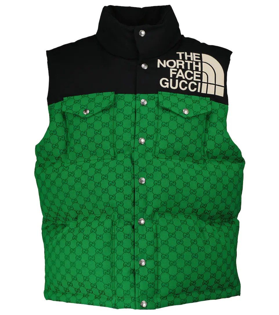 Gucci × The North Face GG Monogram Down Vest Size US M / EU 48-50 / 2 - 1 Thumbnail
