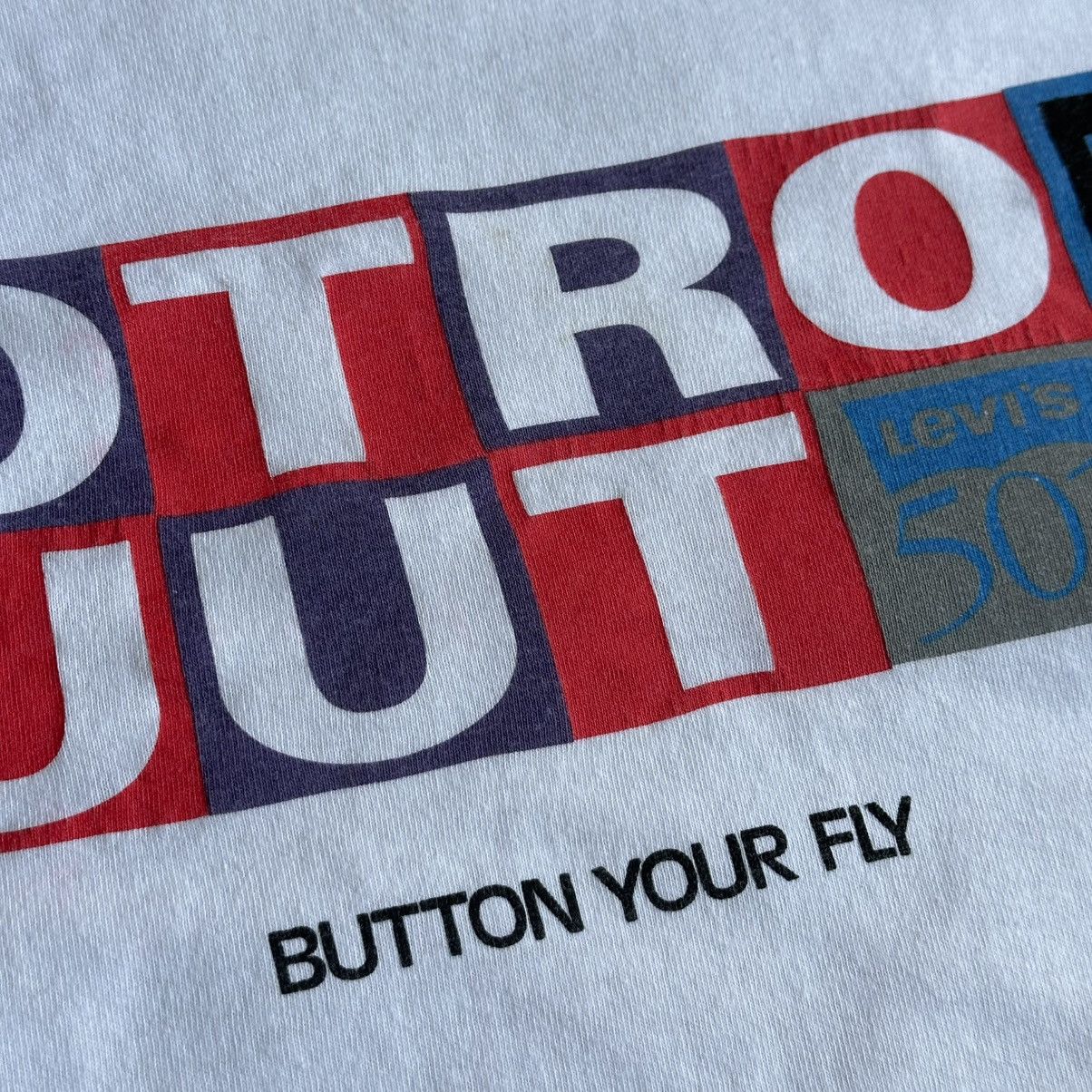 Levi's Vintage 1992 Levi’s 501 Button Your Fly Single Stitch Tee Size US M / EU 48-50 / 2 - 4 Thumbnail