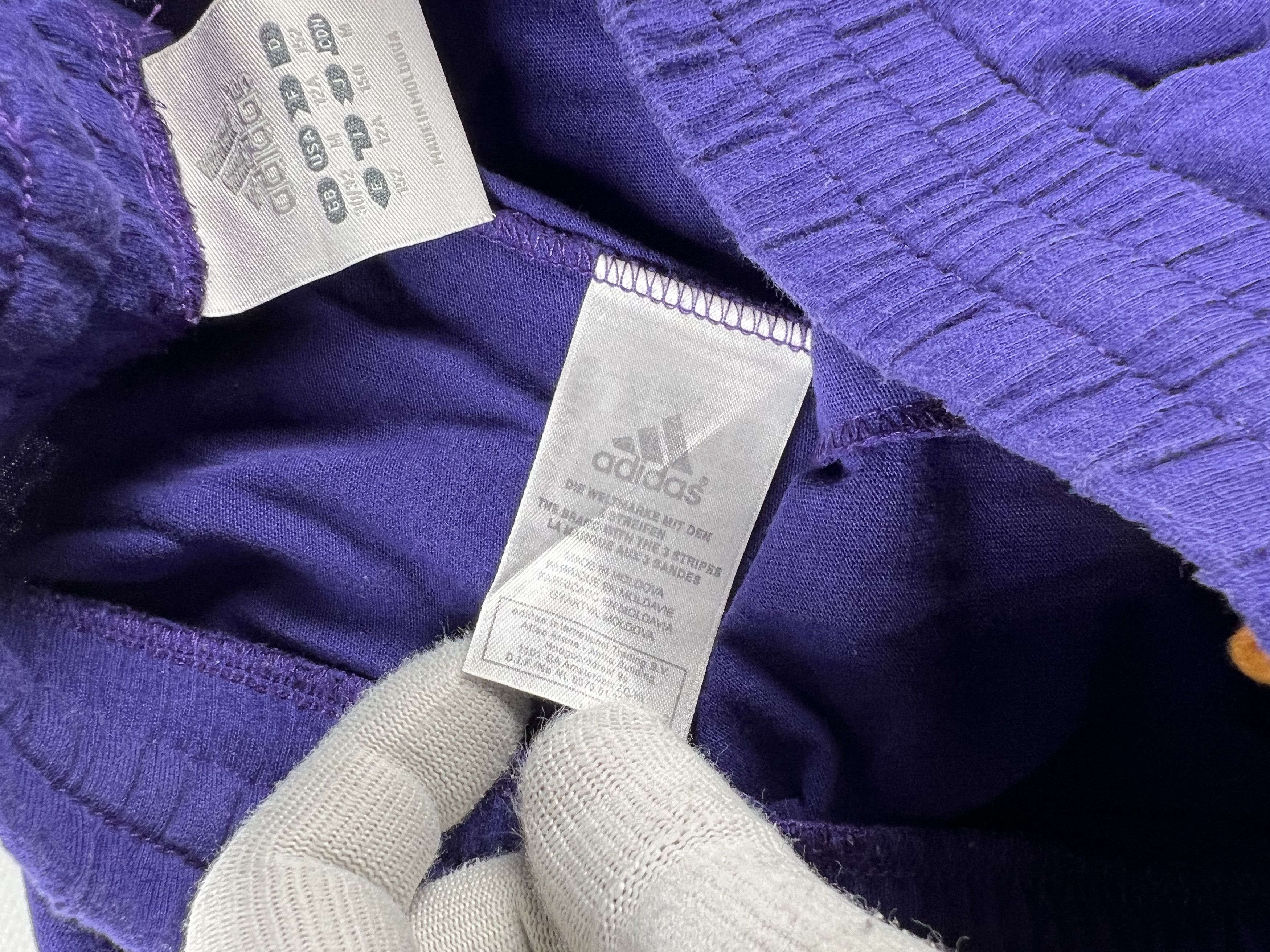 Adidas × NBA Adidas L.A.Lakers Cotton Shorts S Size US 30 / EU 46 - 4 Thumbnail