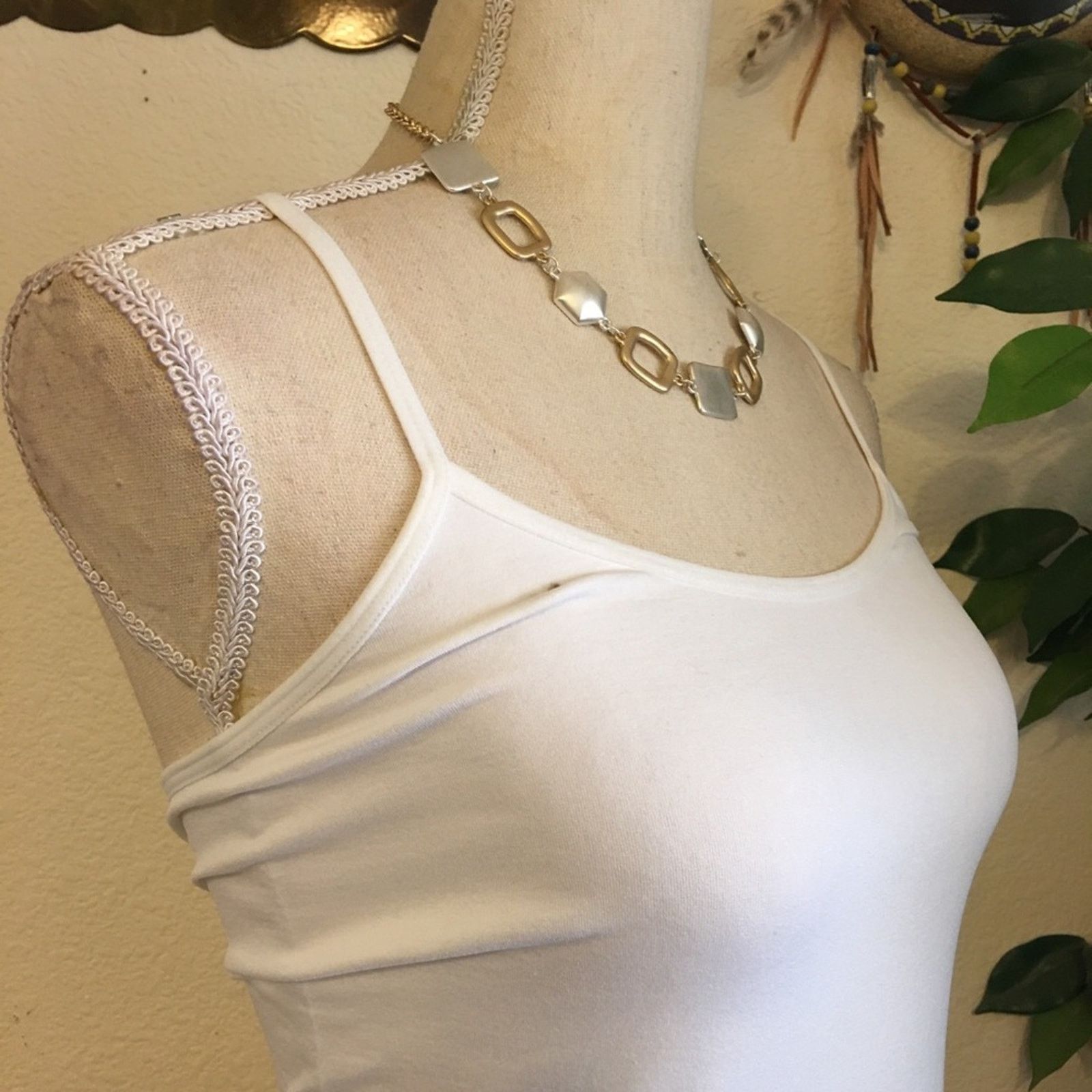 Kenneth Cole Kenneth Cole matte silver & gold link necklace Size ONE SIZE - 2 Thumbnail
