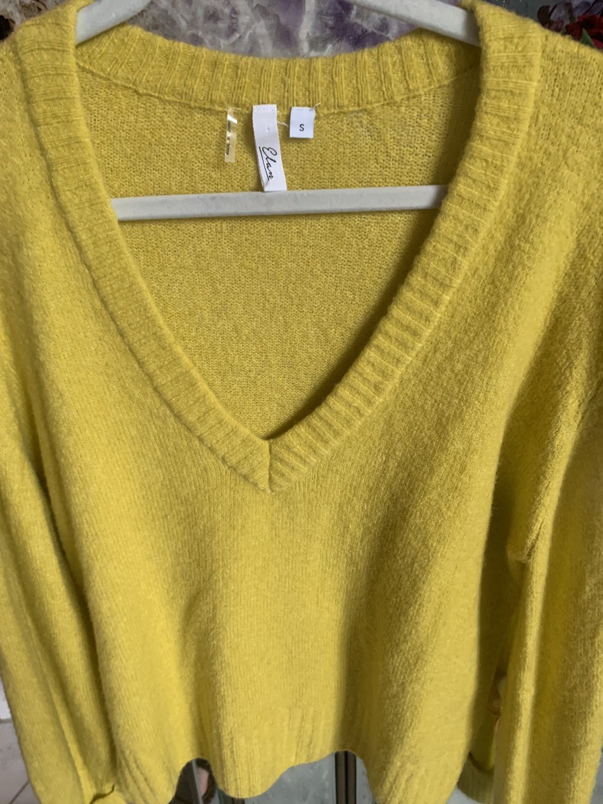 ELAN Elan citrus yellow sweater Size S / US 4 / IT 40 - 2 Thumbnail