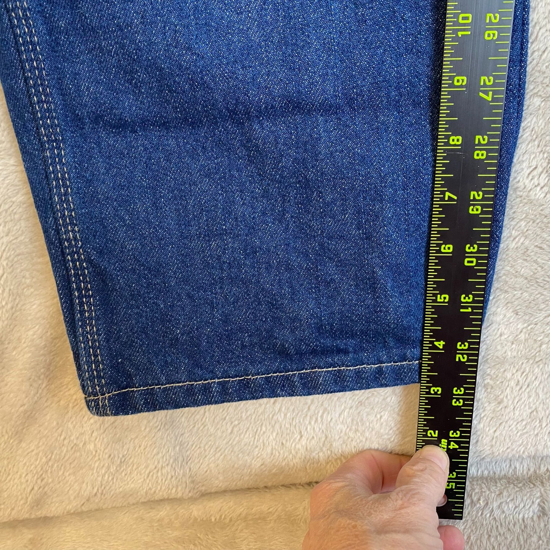 Dickies Dickies Mens Jeans 36x32 Relaxed Fit Blue Denim Durable 100% Size US 38 / EU 54 - 4 Thumbnail