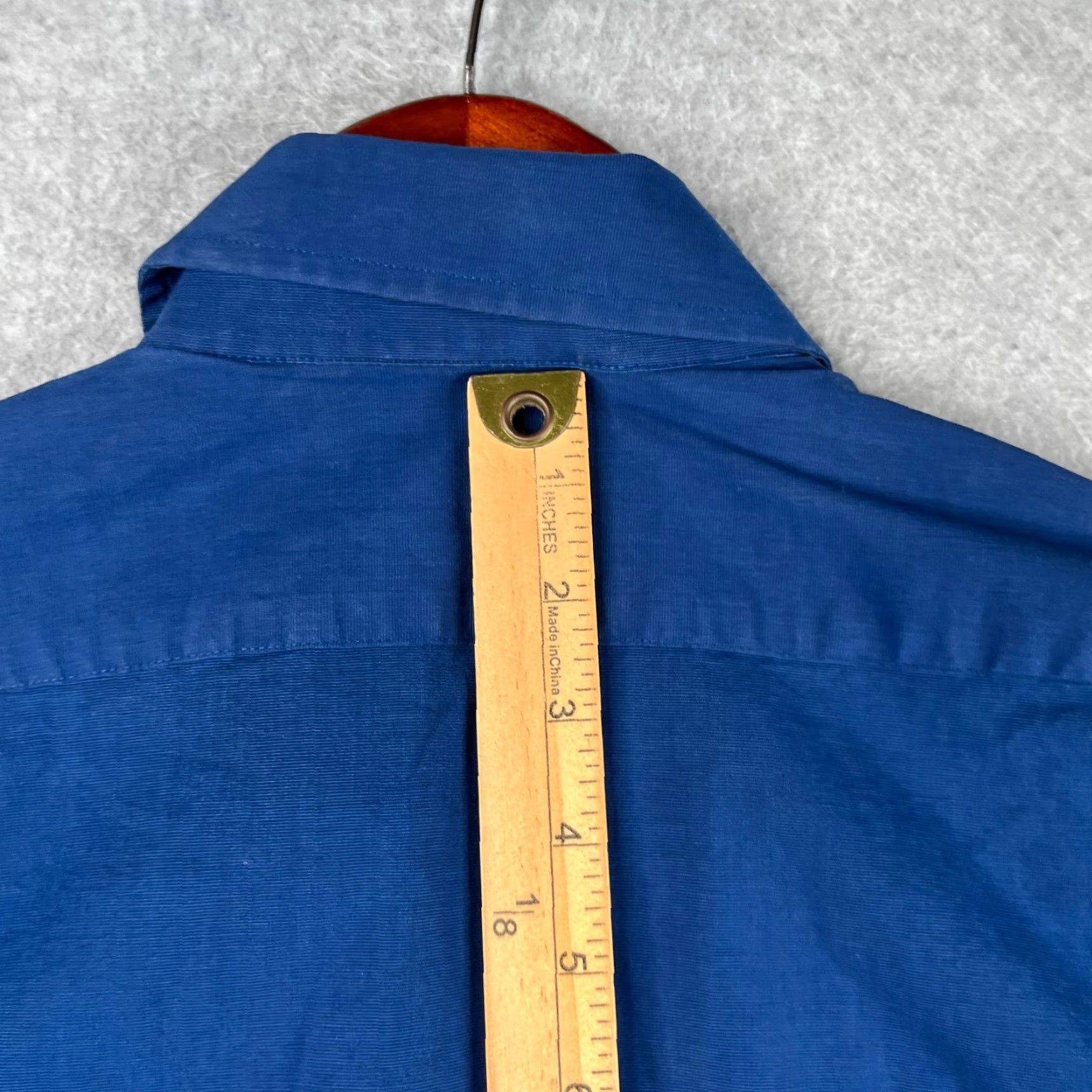 Express Express Shirt Small Blue Button Up Long Sleeve Modern Fit Casual Mens Size US S / EU 44-46 / 1 - 7 Thumbnail