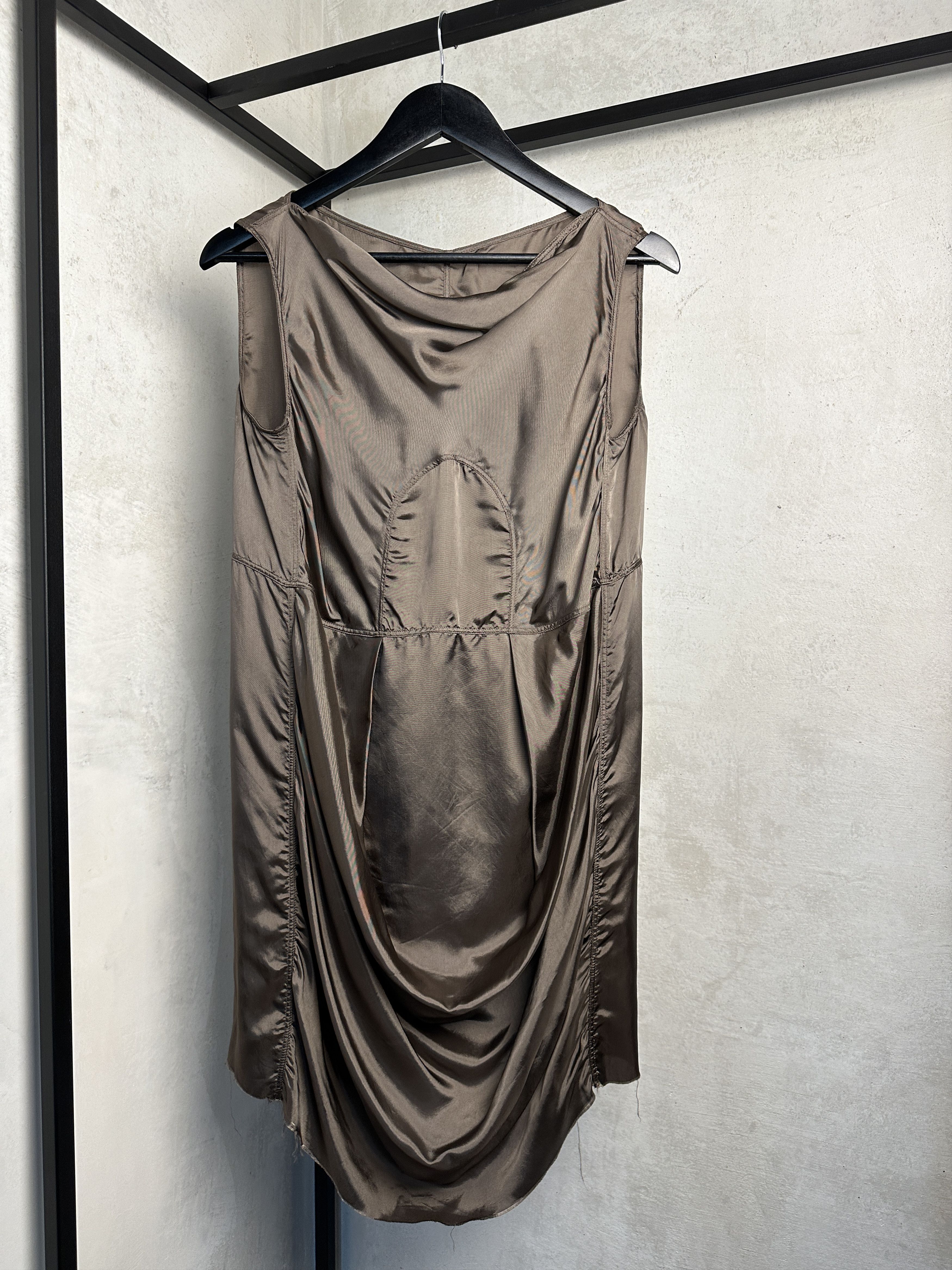 Rick Owens Rick Owens SS16 Cyclops Beige Dress Size S / US 4 / IT 40 - 3 Thumbnail