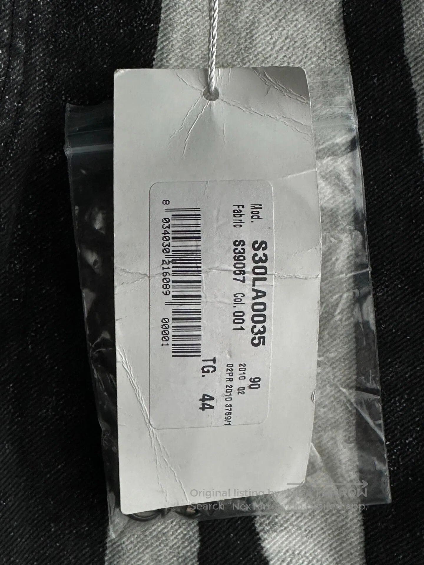 Maison Margiela Maison Margiela 10aw EPT Zebra-pattern jeans| Size US 28 / EU 44 - 6 Thumbnail