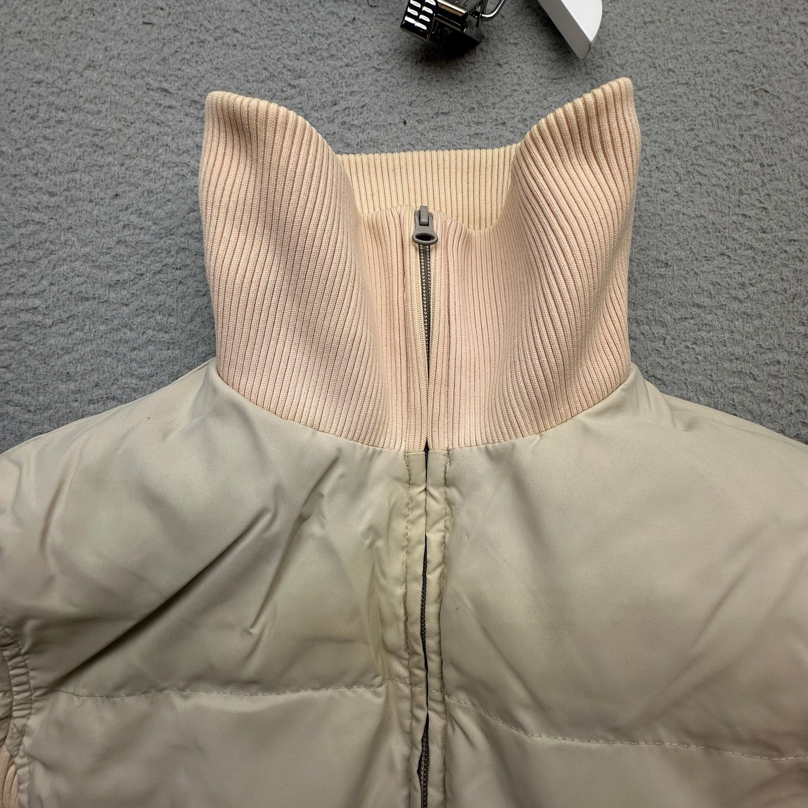 Gap VTG Gap Puffer Goose Down Jacket Women Small Tan Pink Size S / US 4 / IT 40 - 9 Thumbnail