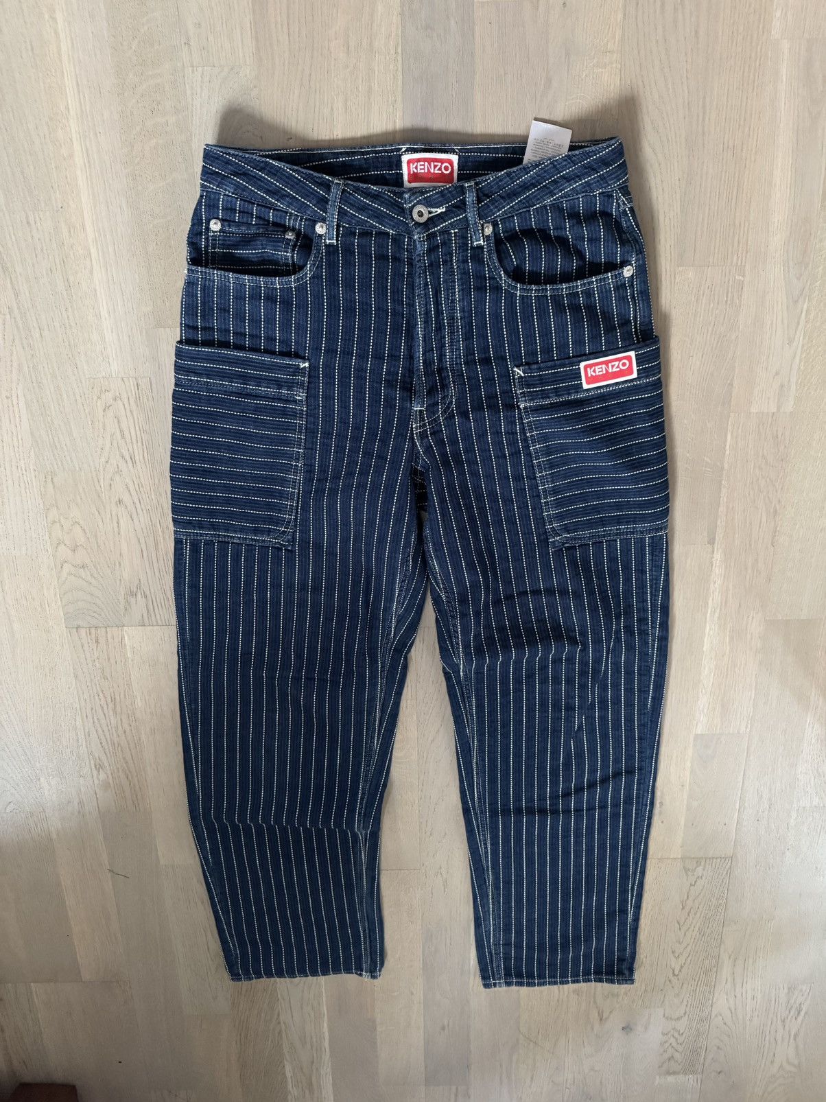 Kenzo KENZO pants STUDY REAL TAPE MEASUREMENTS IN PHOTOS BY TAPE Size US 28 / EU 44 - 4 Thumbnail