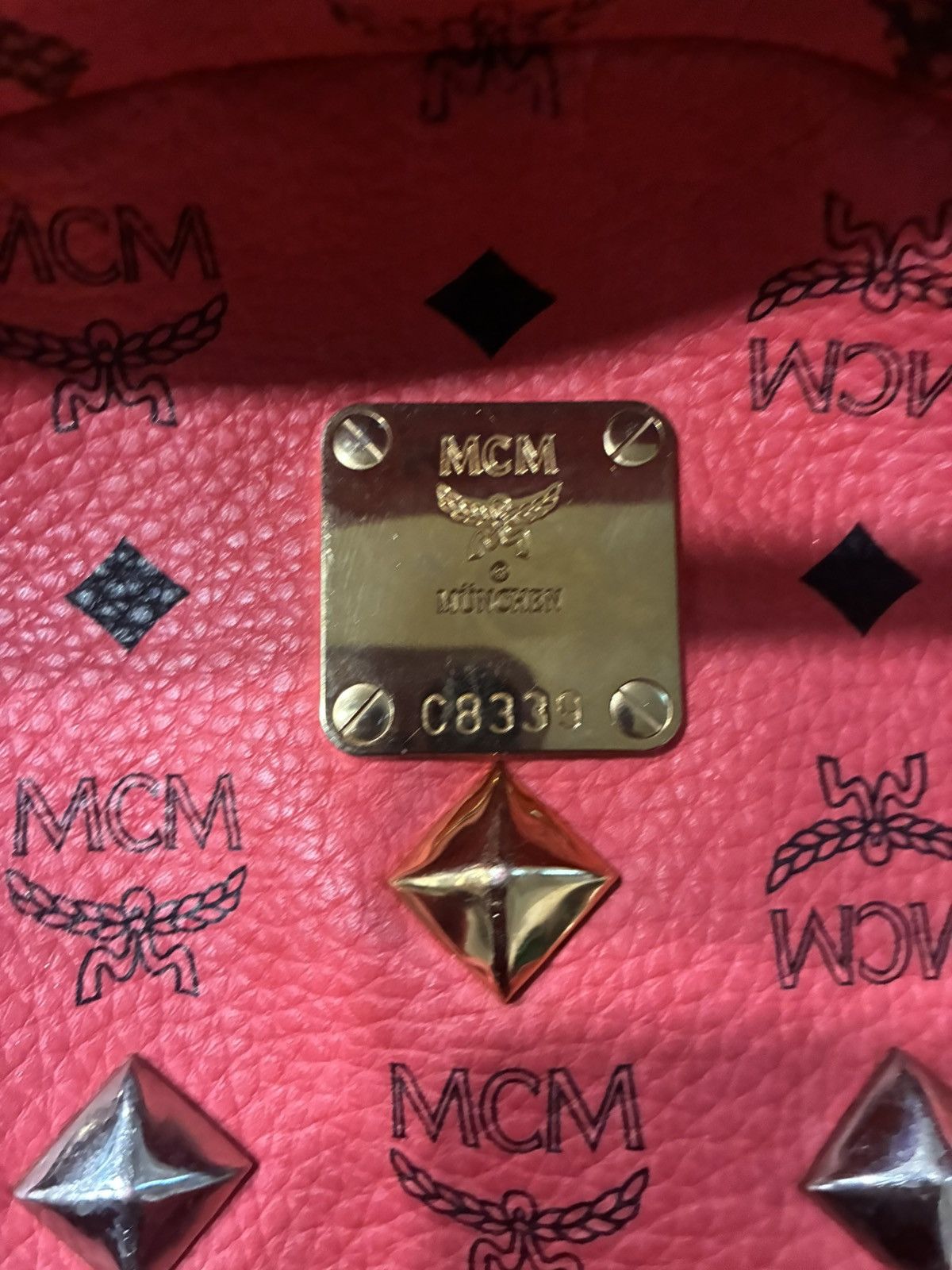 MCM MCM Red Backpack #luxury #backpacks Size ONE SIZE - 2 Thumbnail