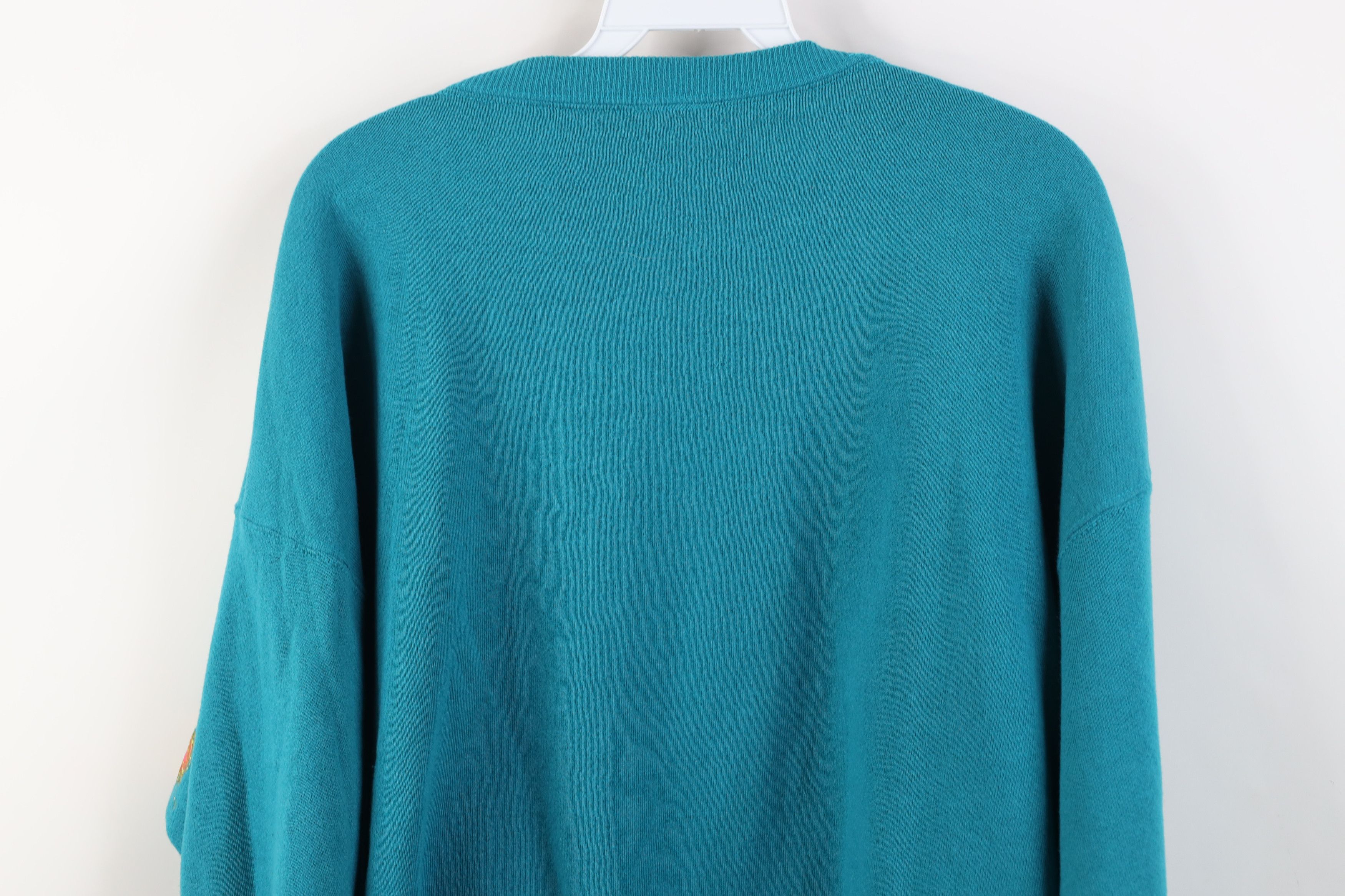 Vintage Vintage 90s Streetwear Butterfly Crewneck Sweatshirt USA Size XL / US 12-14 / IT 48-50 - 14 Thumbnail