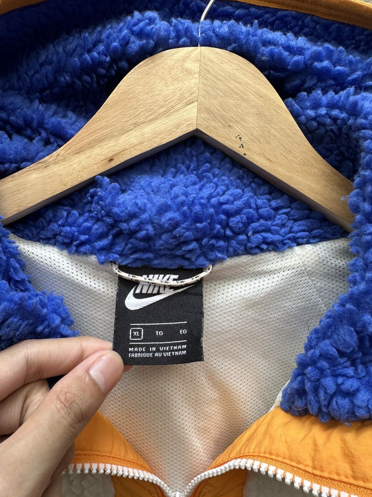Nike Authentic Nike Anorak Crazy Block Clorway Fleece Hoodies Size US XL / EU 56 / 4 - 5 Thumbnail