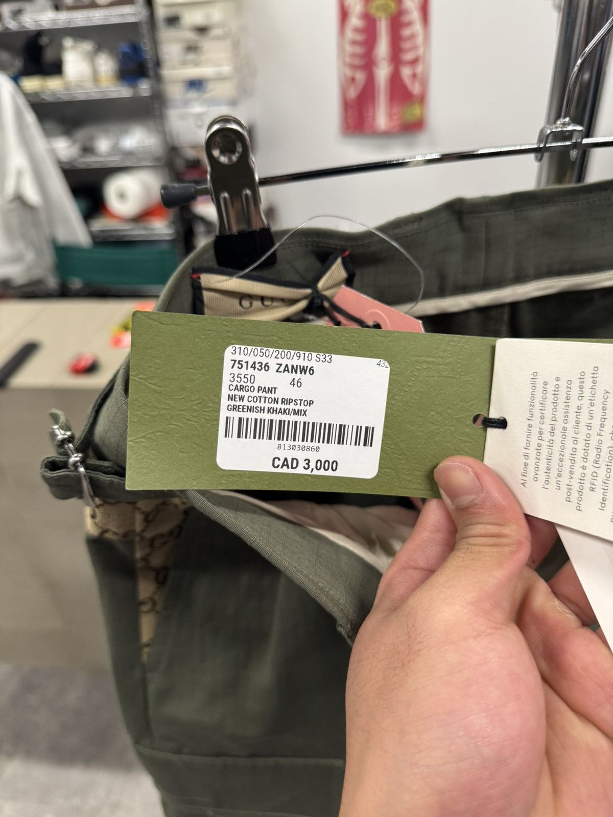 Gucci Gucci monogram cargo pants Size US 32 / EU 48 - 7 Thumbnail