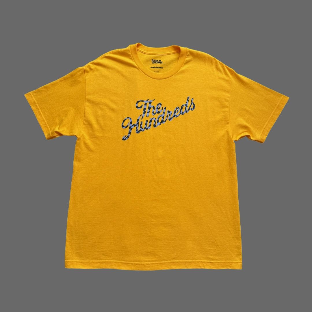 The Hundreds The Hundreds Adam Bomb Yellow Graphic Tee Size XL Size US XL / EU 56 / 4 - 1 Thumbnail