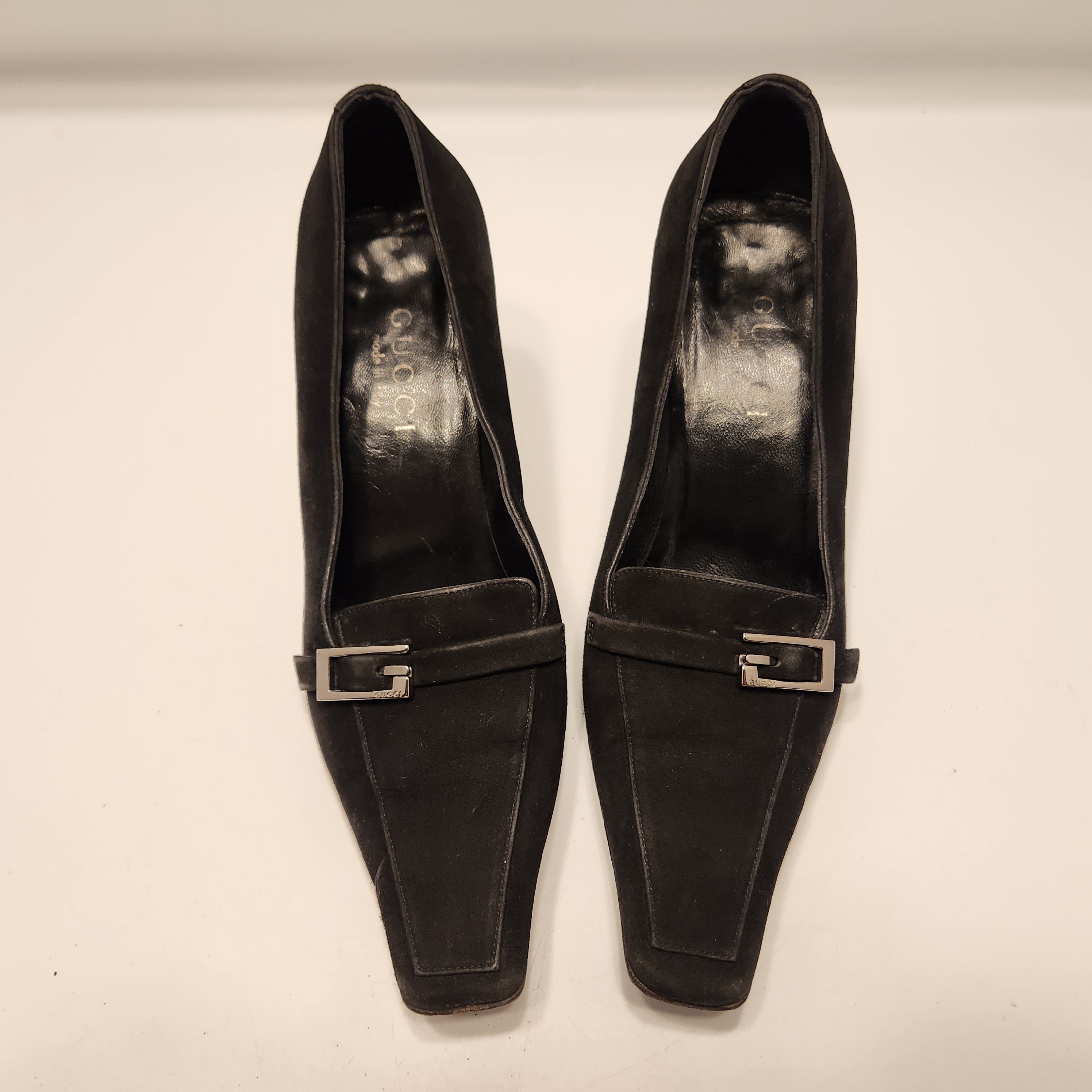 Gucci GUCCI Suede Pumps Size US 4.5 / IT 34.5 - 1 Thumbnail