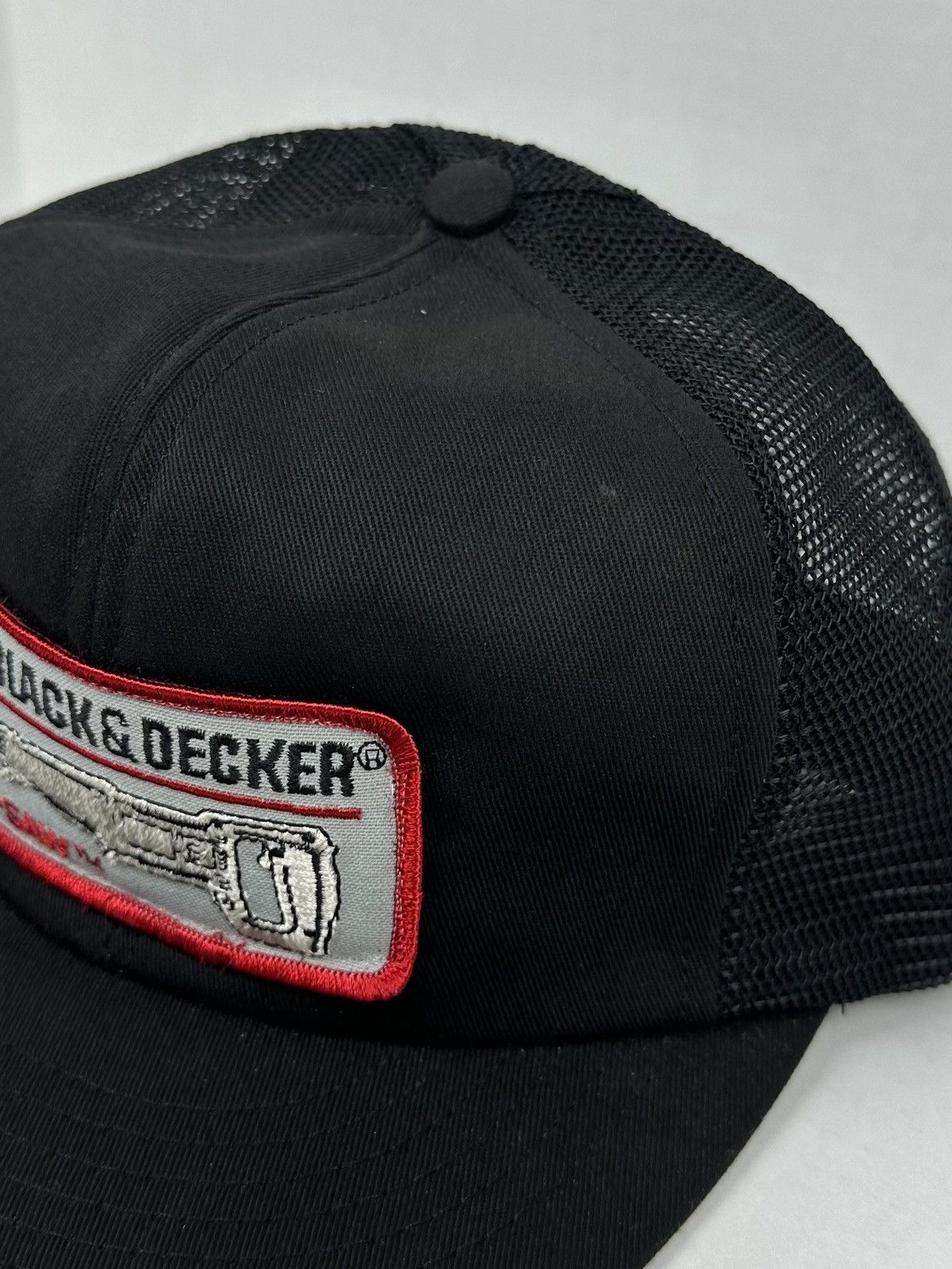 Vintage Vintage Black & Decker Trucker Snapback Patch Logo Cut Saw Size ONE SIZE - 8 Thumbnail