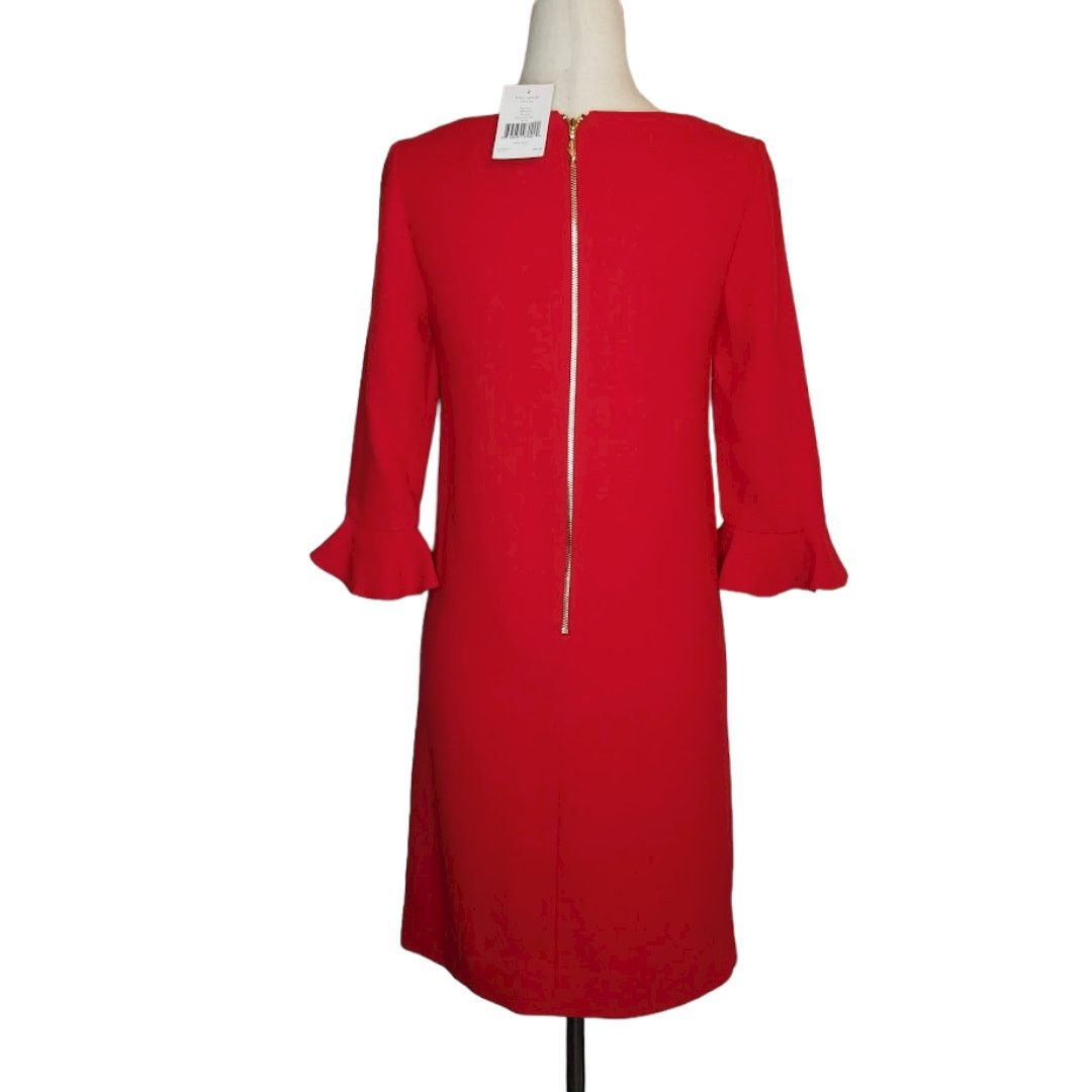 Kate Spade NWT kate spade luna dress size 00 red Size XXS / US 00 / IT 34 - 3 Thumbnail