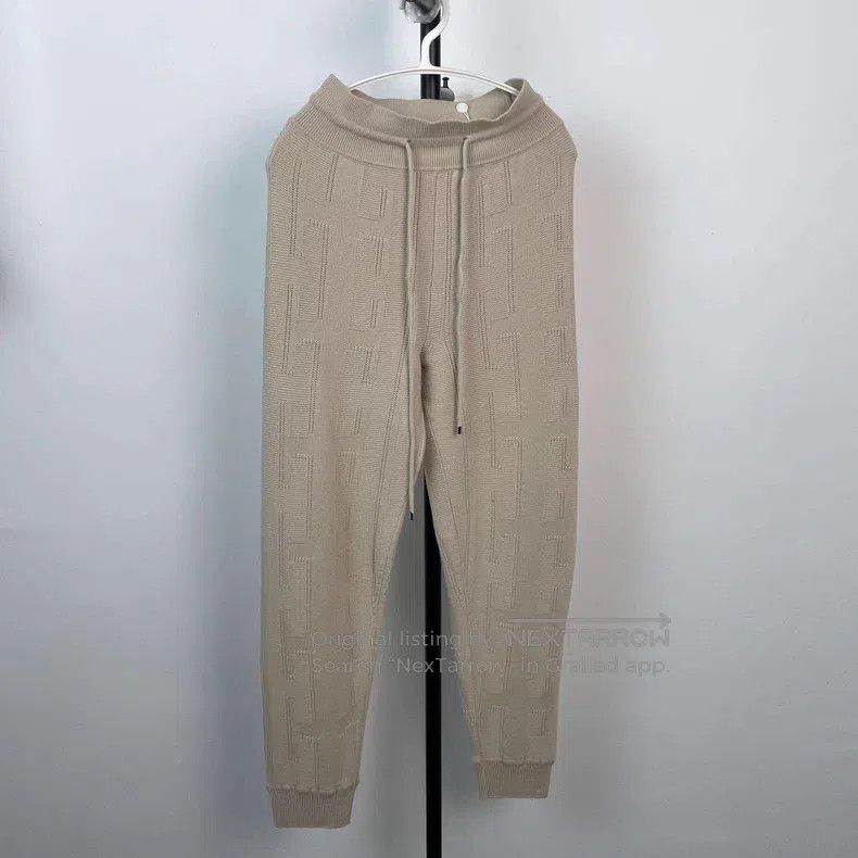Hermes Wool Pants Light Brown