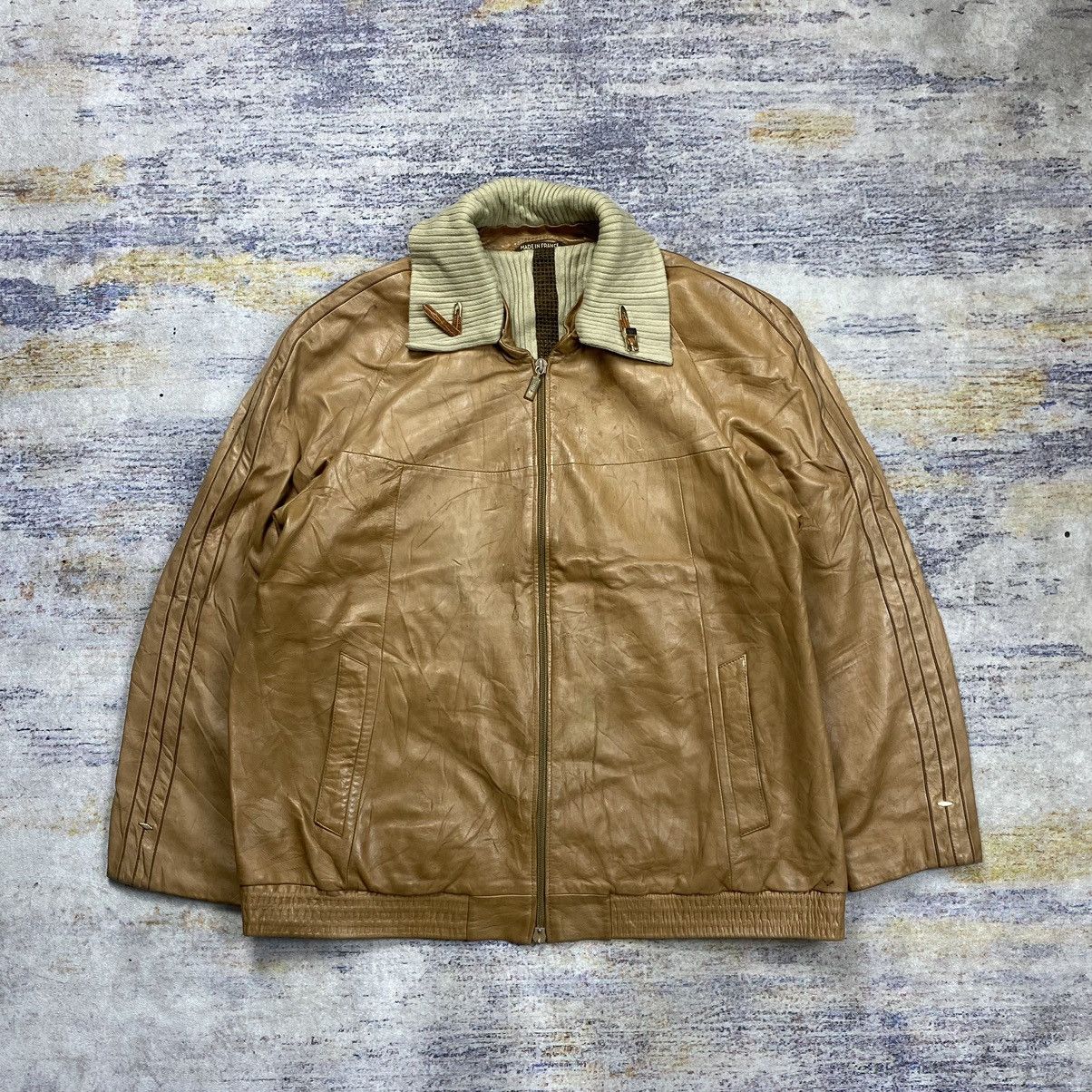 Vintage × Zilli vintage zilli leather jacket Size US L / EU 52-54 / 3 - 1 Thumbnail