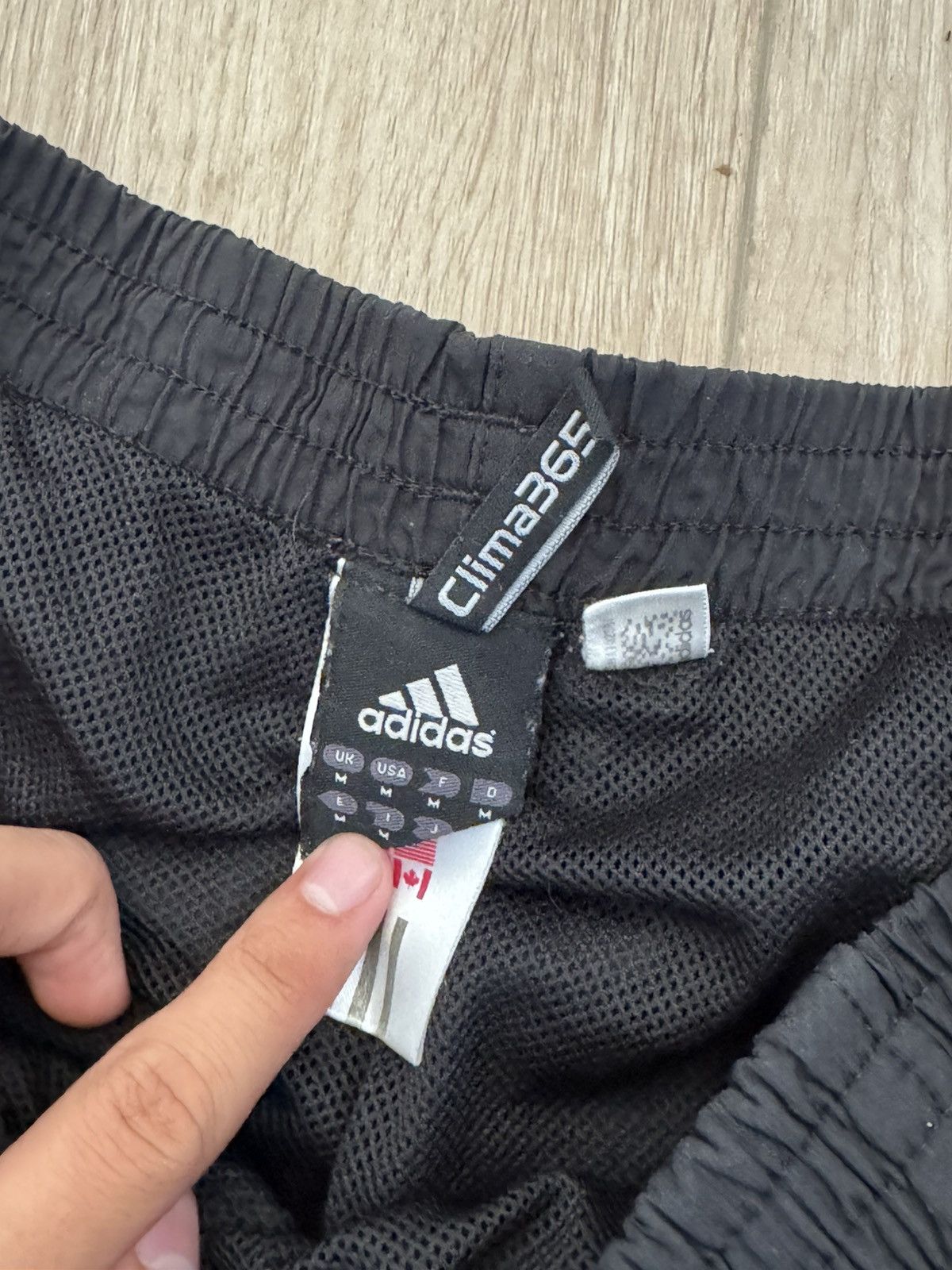 Adidas y2k 90s Zip Mens Addias Joggers Size US 32 / EU 48 - 3 Thumbnail