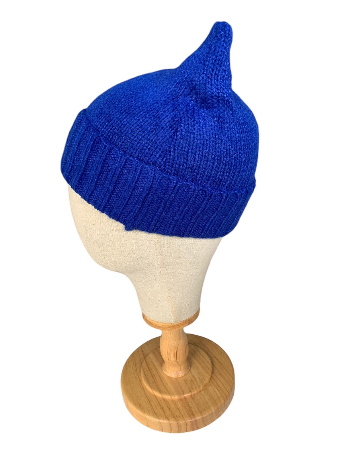 Japanese Brand × Kapital × Vintage Devil Horn Blue Japanese Rare Knit Beanie hats☠️☠️ Size ONE SIZE - 16 Thumbnail