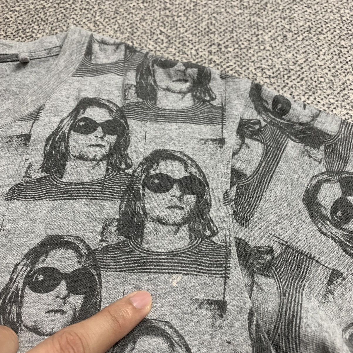 Band Tees × Nirvana × Uniqlo Uniqlo x Nirvana Kurt Cobain All Over Print Tee Size US S / EU 44-46 / 1 - 12 Thumbnail