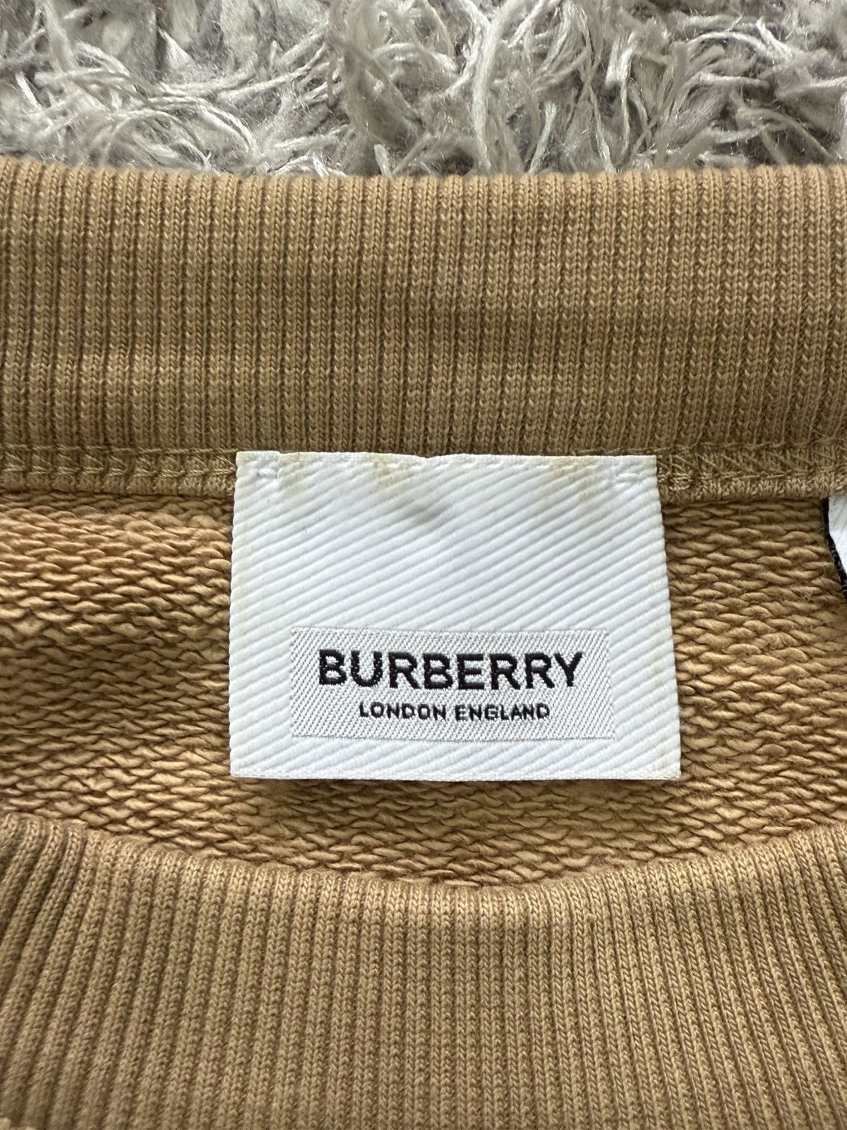 Burberry Burberry Monogram Motif Check Panel Sweatshirt Size US M / EU 48-50 / 2 - 11 Thumbnail