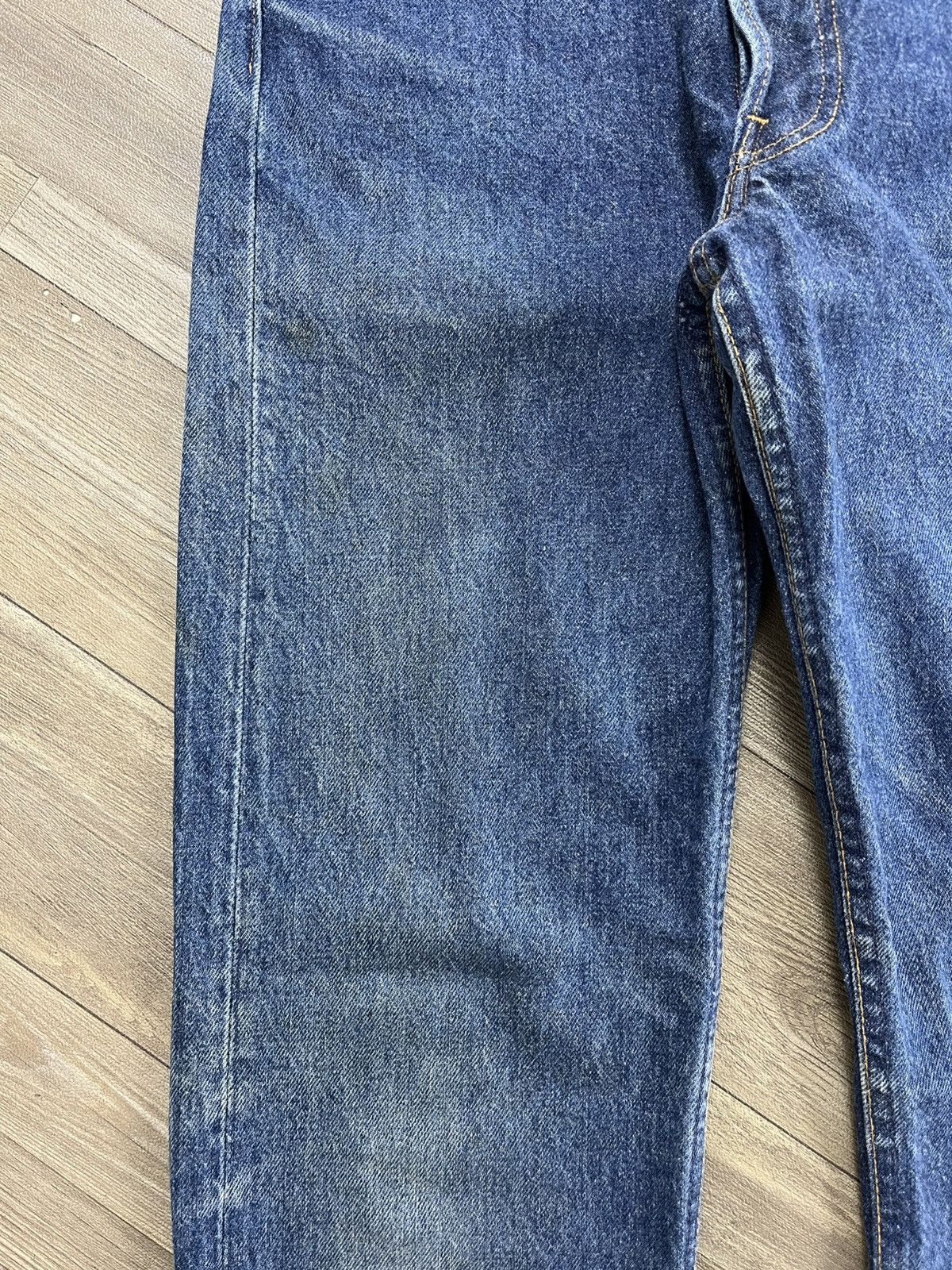 Levi's Vintage Clothing 🇺🇸1990s Vintage Levis 501XX 30x36 Straight Leg Blue Jeans Size US 30 / EU 46 - 4 Thumbnail
