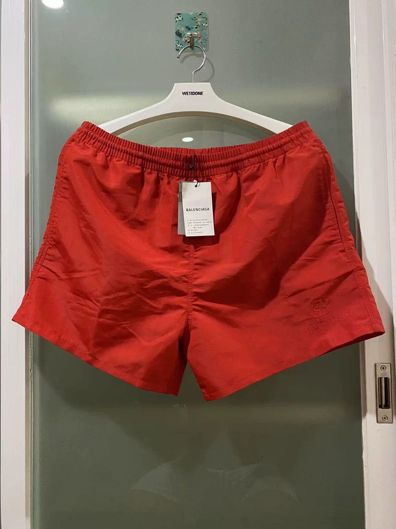 Balenciaga Balenciaga size S Solid color casual shorts Size US 27 - 1 Thumbnail