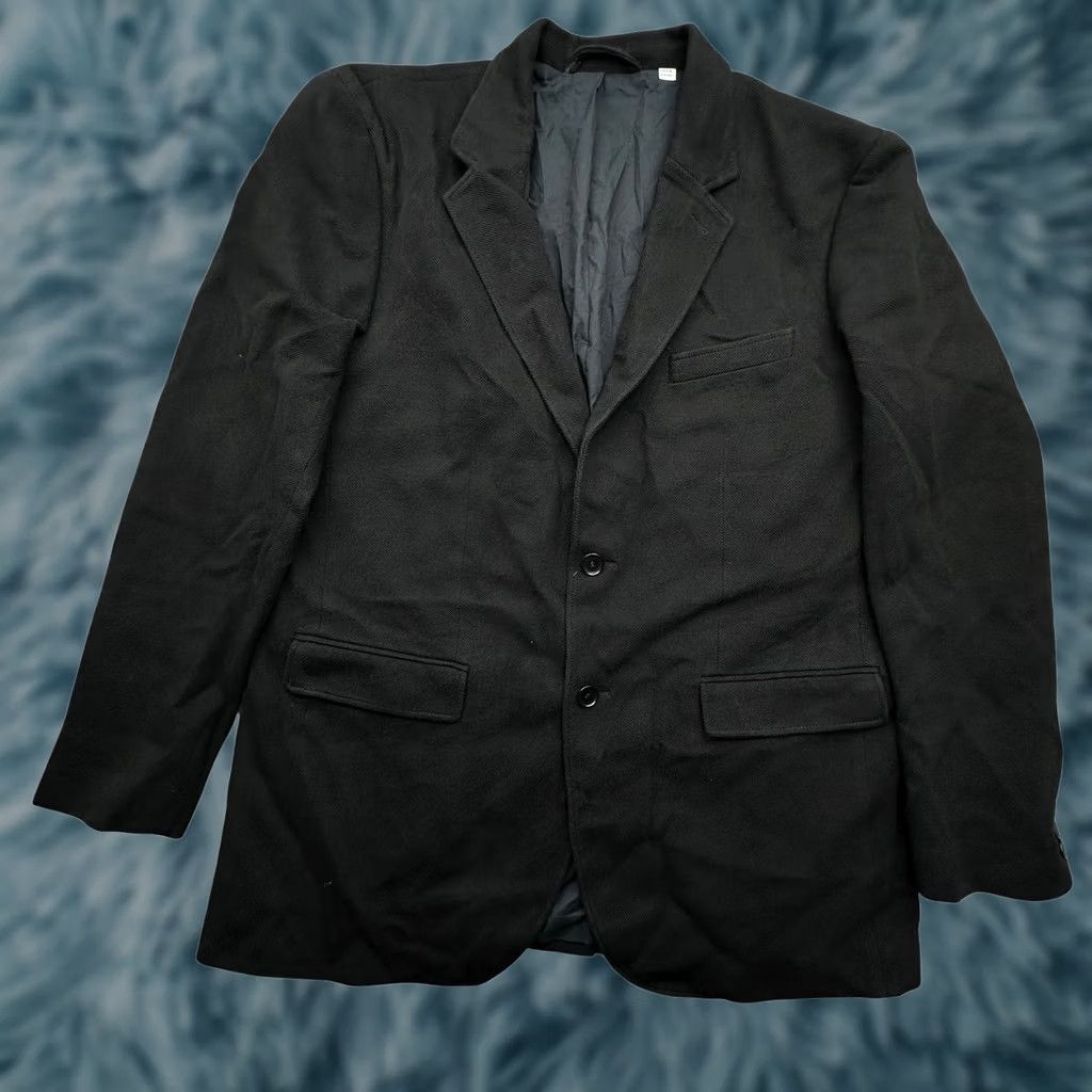 Lacoste Lacoste Coat Blazer Mens 3XL Button Lined Long Sleeve Pockets Pea Coat Black 100% Cotton VH0371 Size US XXL / EU 58 / 5 - 1 Thumbnail