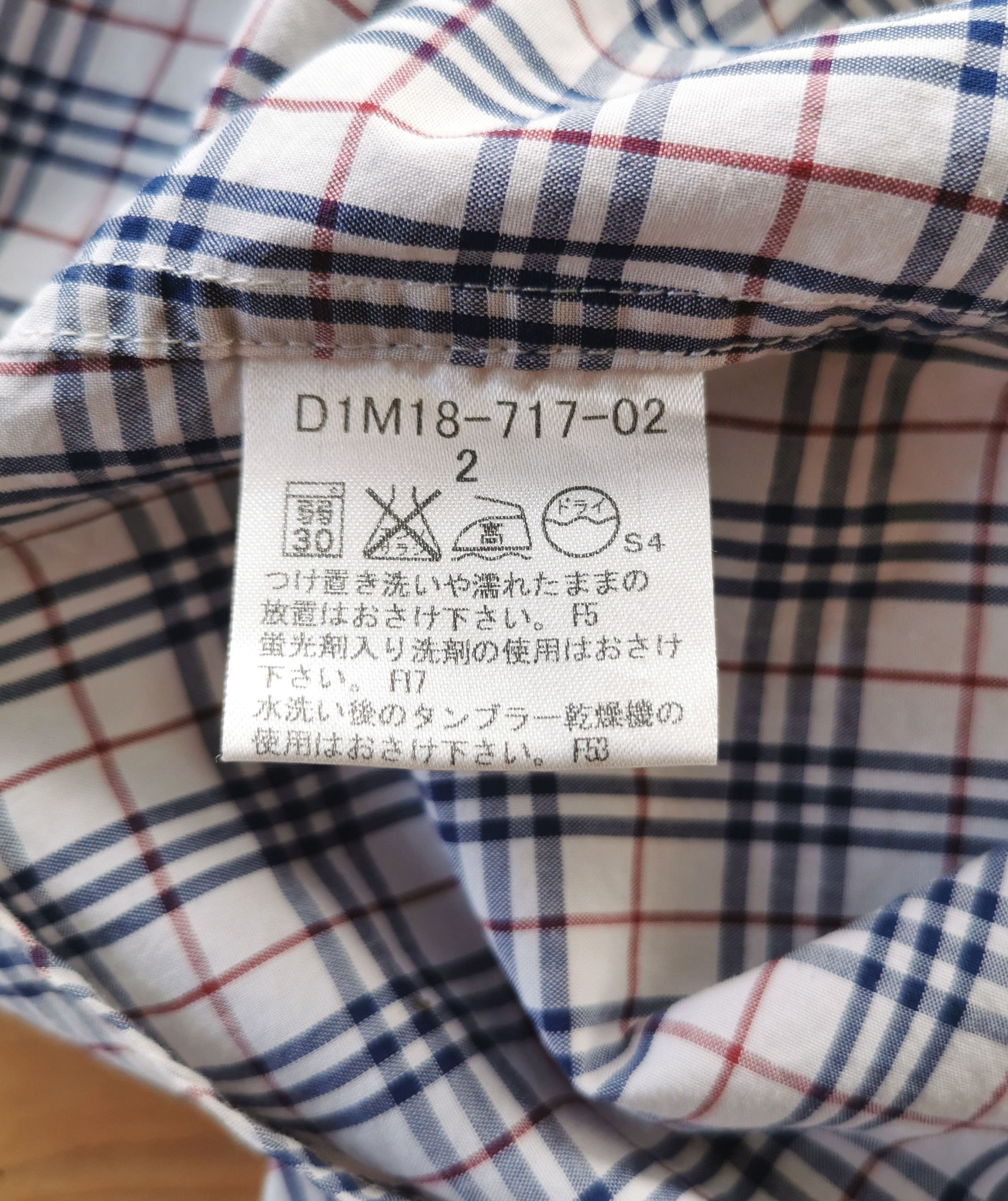 Burberry Burberry Nova Check Raglan Button Up Shirts Size US M / EU 48-50 / 2 - 10 Thumbnail