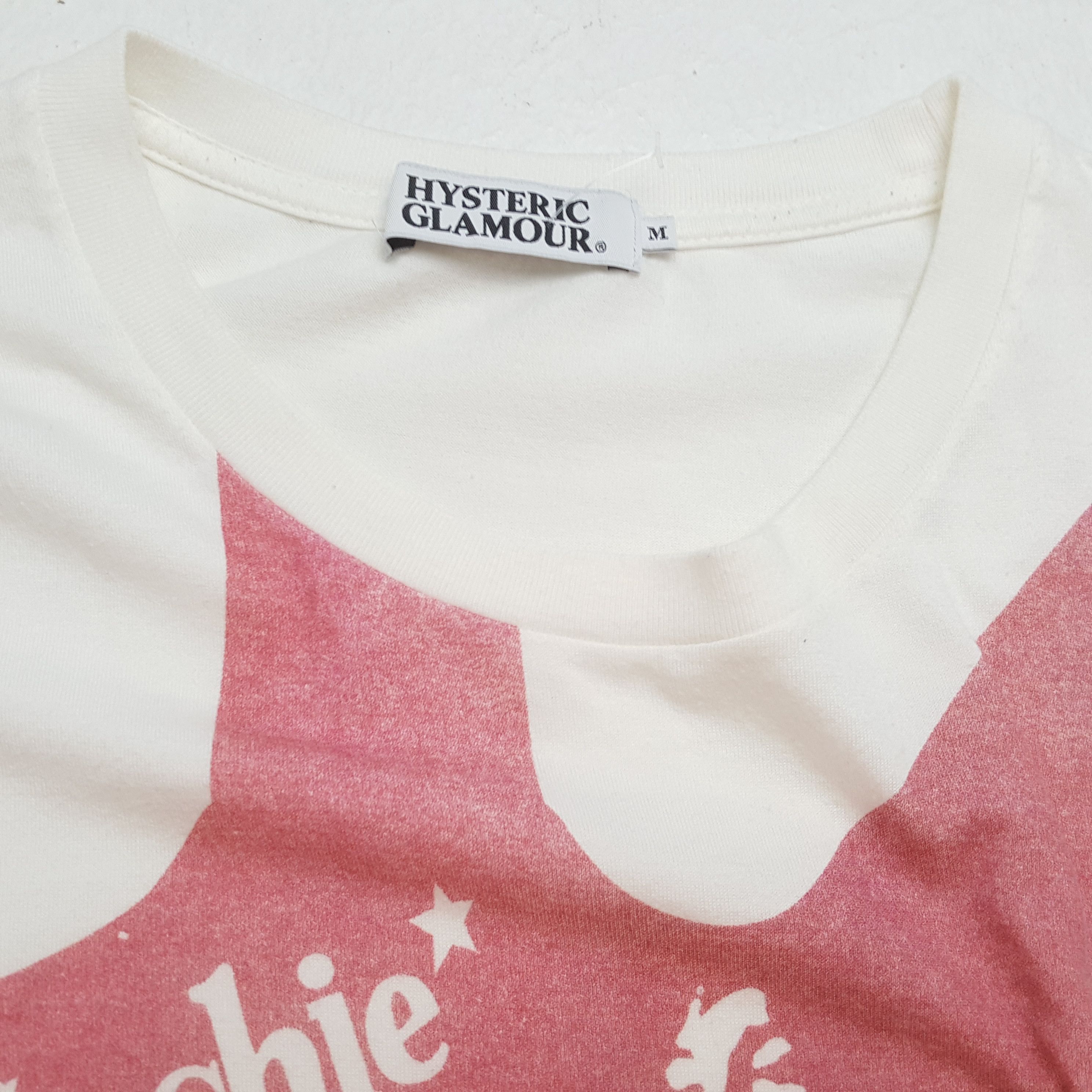 Hysteric Glamour × Japanese Brand × Vintage Vintage HYSTERIC GLAMOUR Japanese Fashion Brand T-Shirts Size US M / EU 48-50 / 2 - 7 Thumbnail