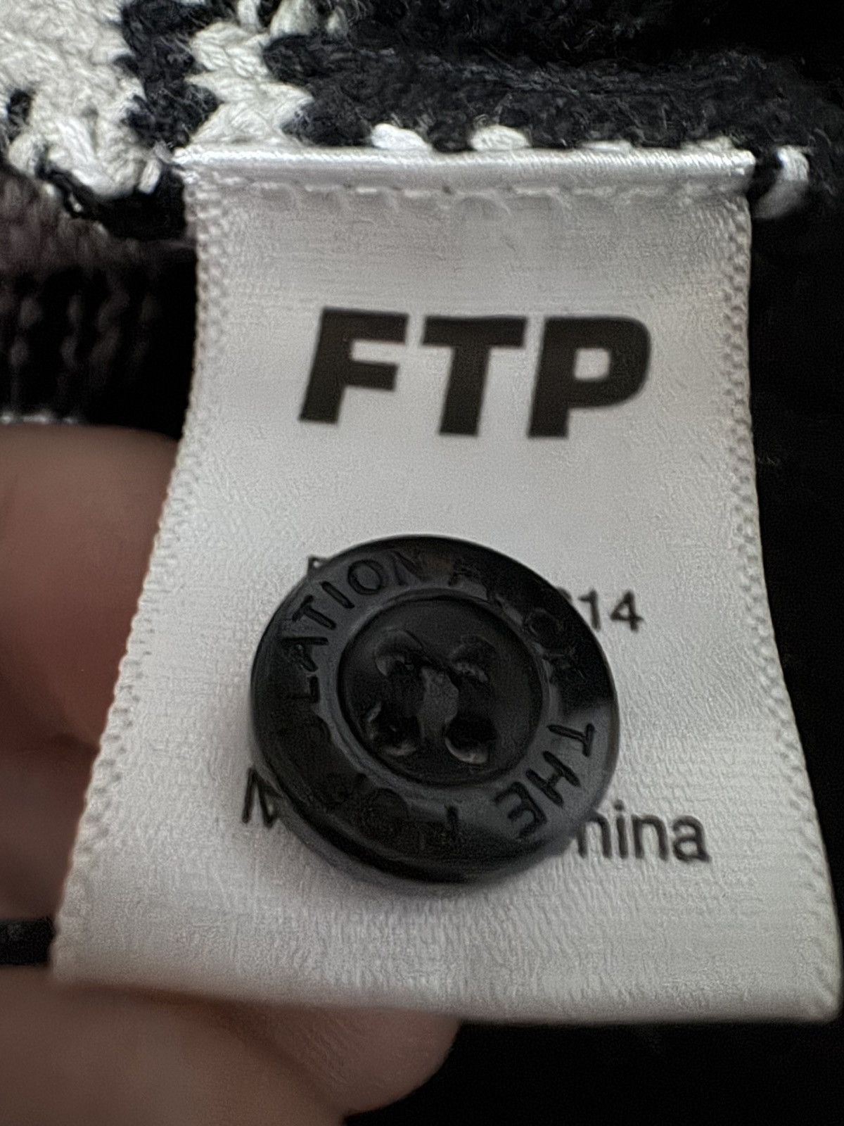 Fuck The Population FTP FW24 polo black Size US XL / EU 56 / 4 - 4 Thumbnail