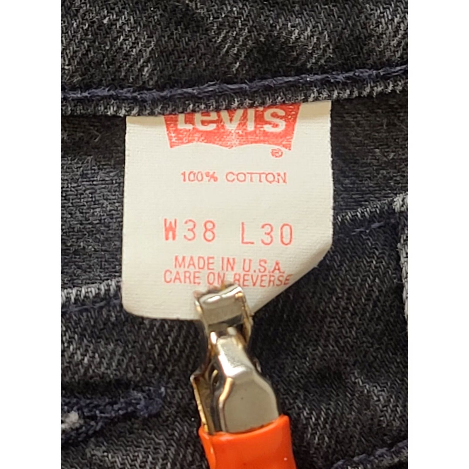 Levi's VINTAGE Levi's 550 Jeans Mens 38x30 Relaxed Fit Tapered Leg Red Label USA Made Jeans Size US 38 / EU 54 - 2 Thumbnail