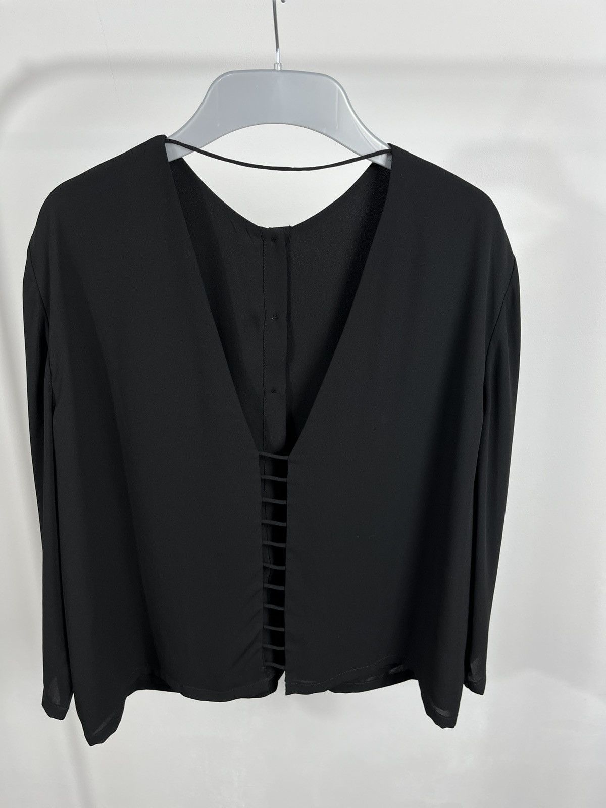 Dion Lee Dion Lee Black Cut-Out Back Long Sleeve Blouse Size US 6 Size M / US 6-8 / IT 42-44 - 7 Thumbnail