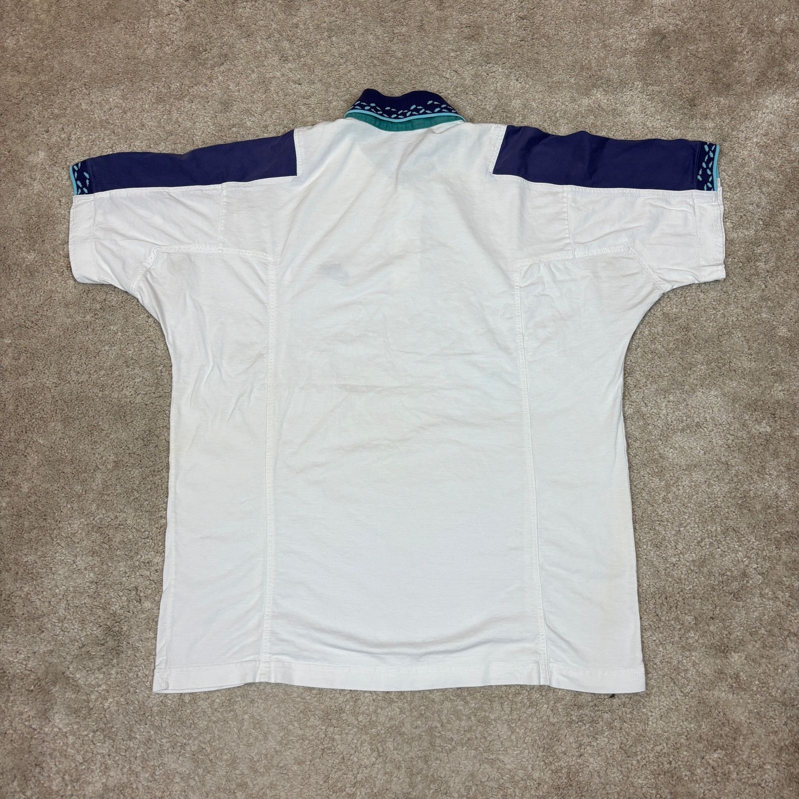 Nike Vintage 90s Nike Supreme Court Polo Shirt Men's Large Agassi Size US L / EU 52-54 / 3 - 3 Thumbnail