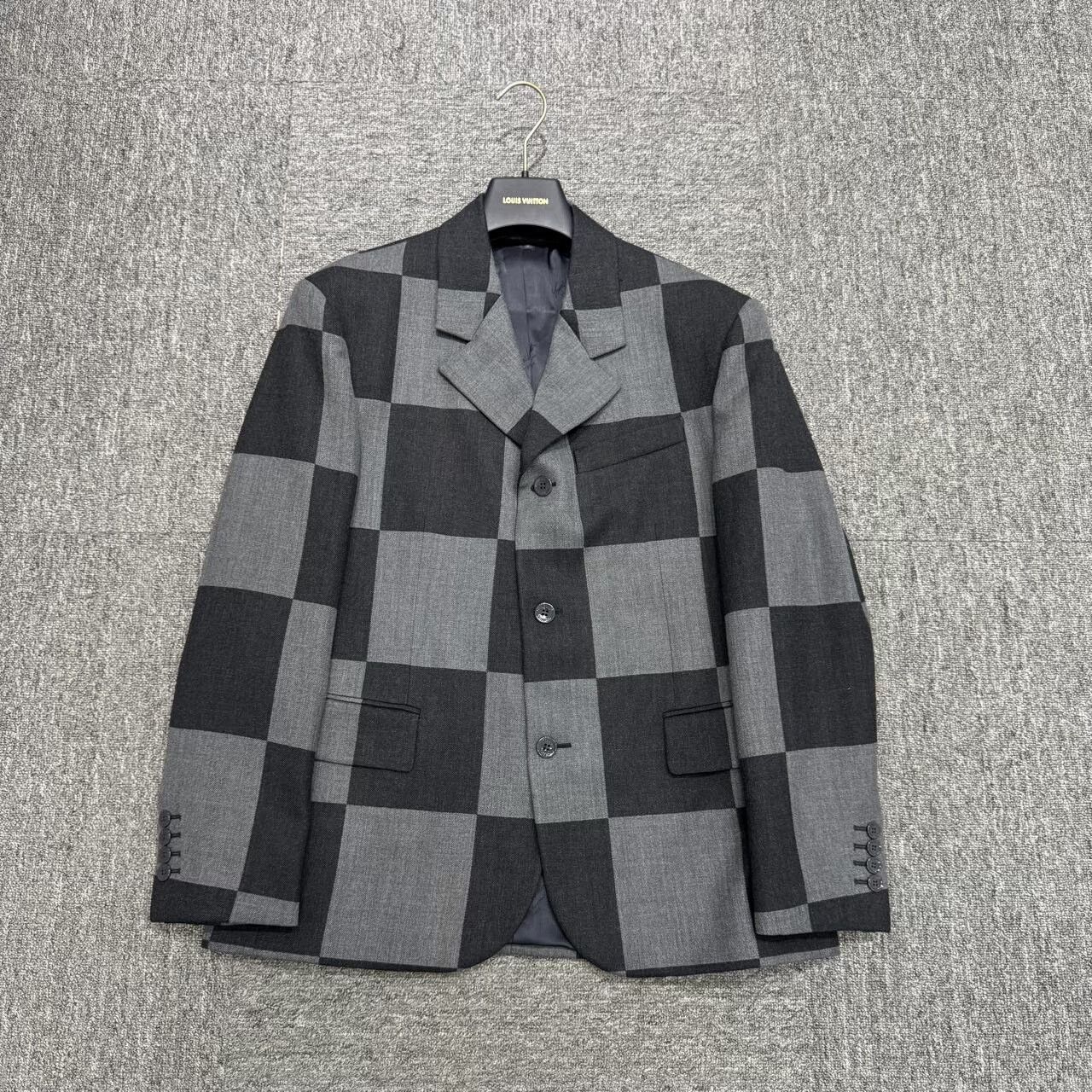 louis vuitton nigo embroidered suit jacket