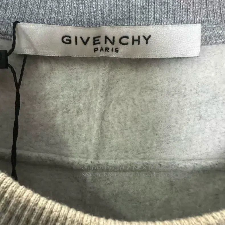 Givenchy Givenchy Grey Dog Head Crew Neck Sweatshirt Size US S / EU 44-46 / 1 - 3 Thumbnail