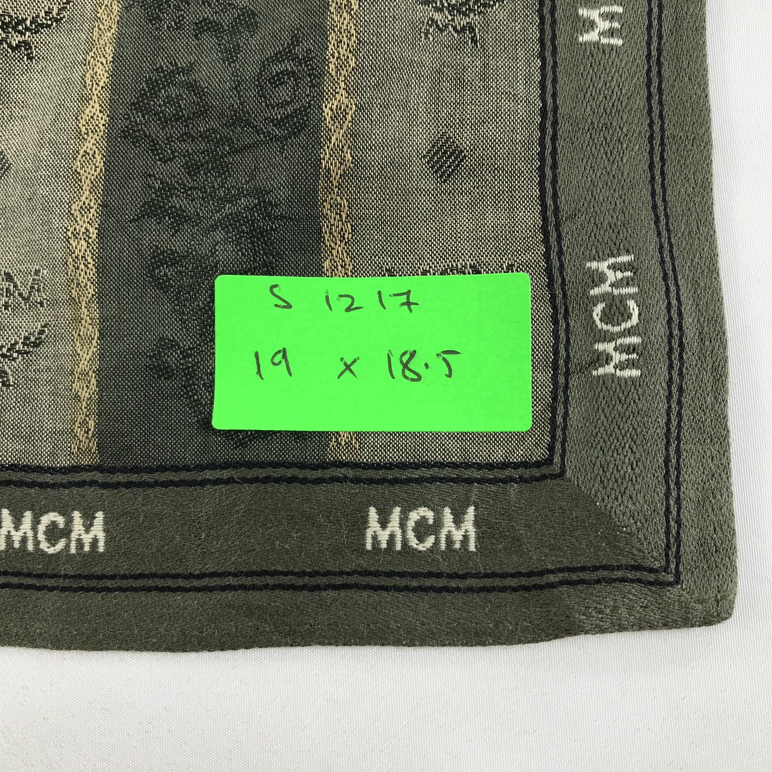 MCM × Vintage MCM Bandana / Handkerchief / Neckerchief - S1217 Size ONE SIZE - 5 Thumbnail